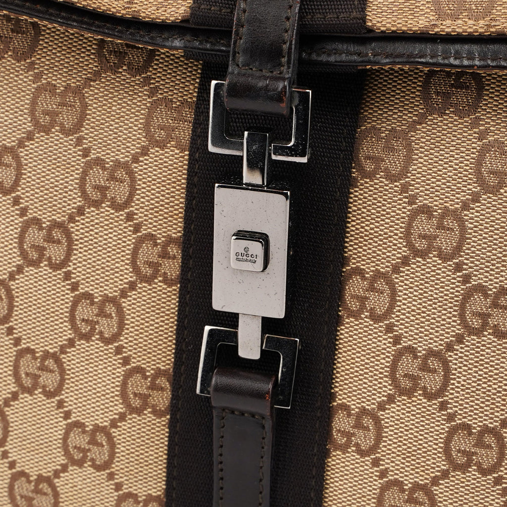 001 3734 Beige GG Jackie Shoulder Bag