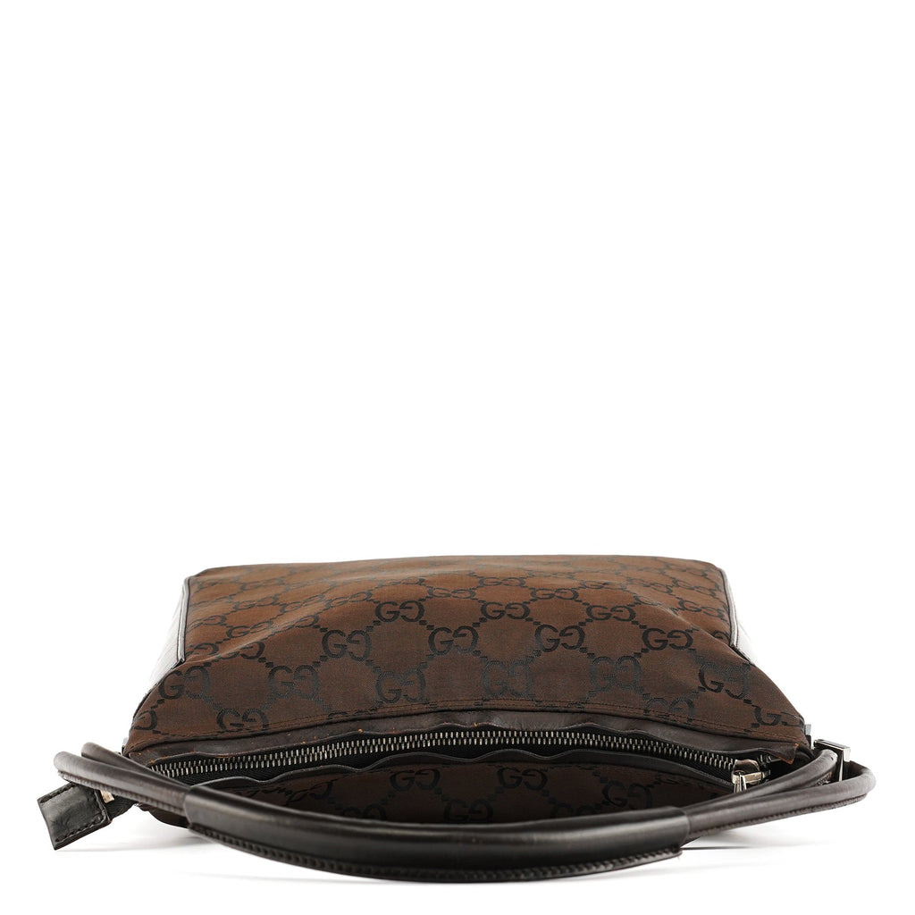 001 3766 Brown GG Hobo Shoulder Bag