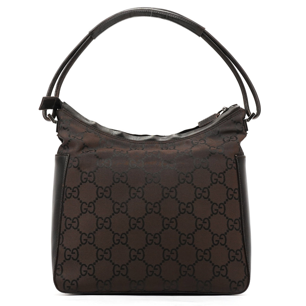 001 3766 Brown GG Hobo Shoulder Bag