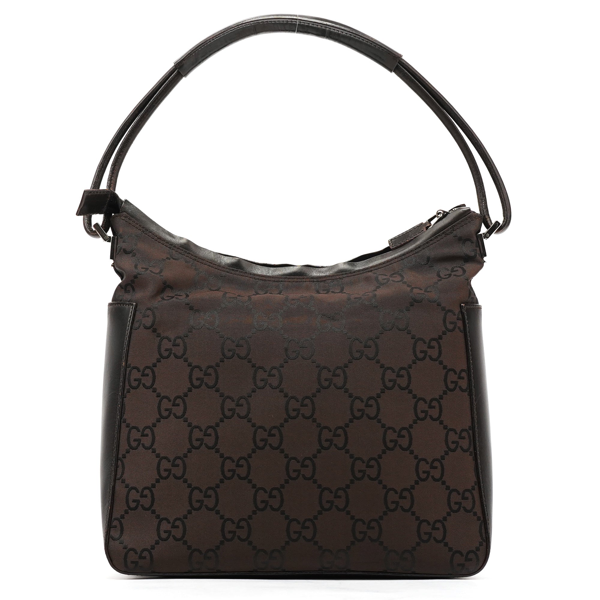 001 3766 Brown GG Hobo Shoulder Bag