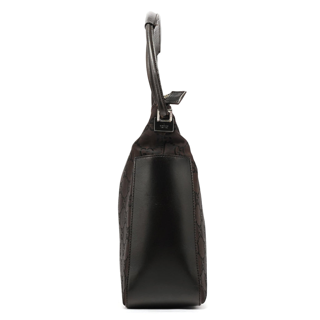 001 3766 Brown GG Hobo Shoulder Bag