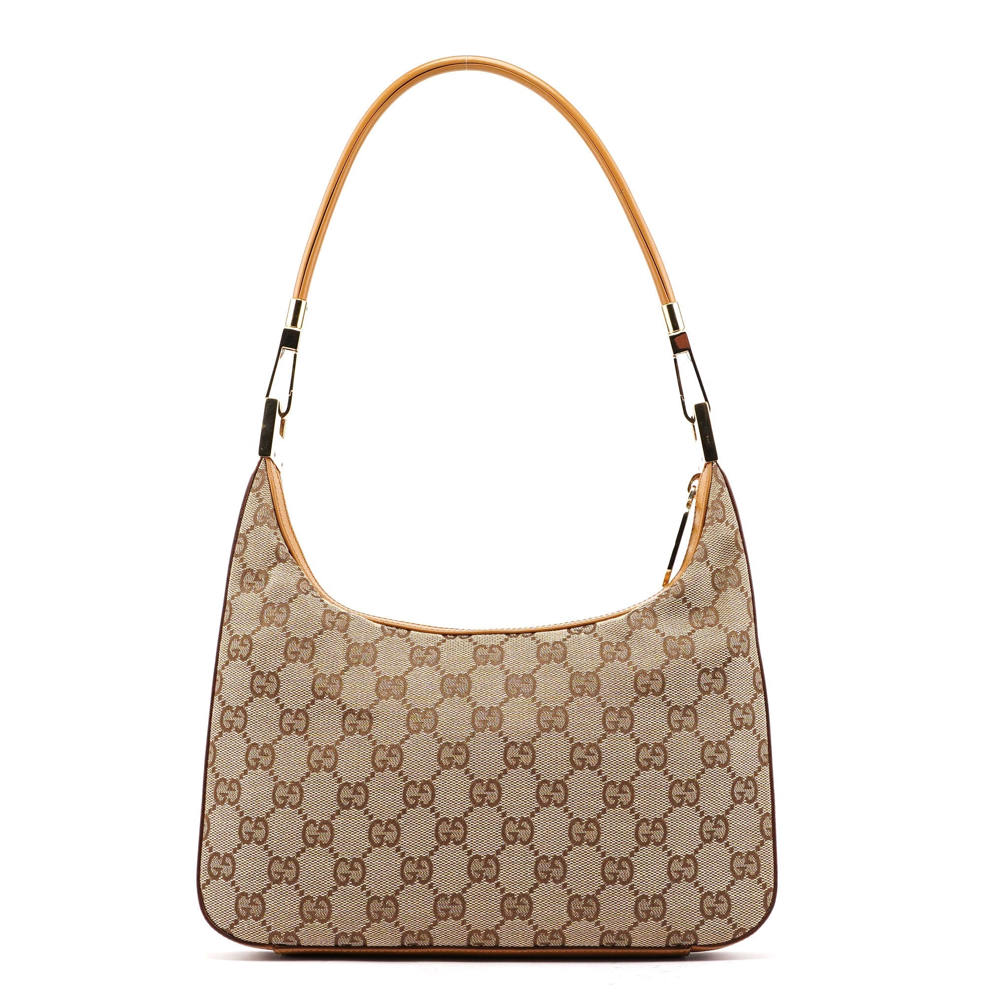 001 3812 Beige GG Hobo Shoulder Bag