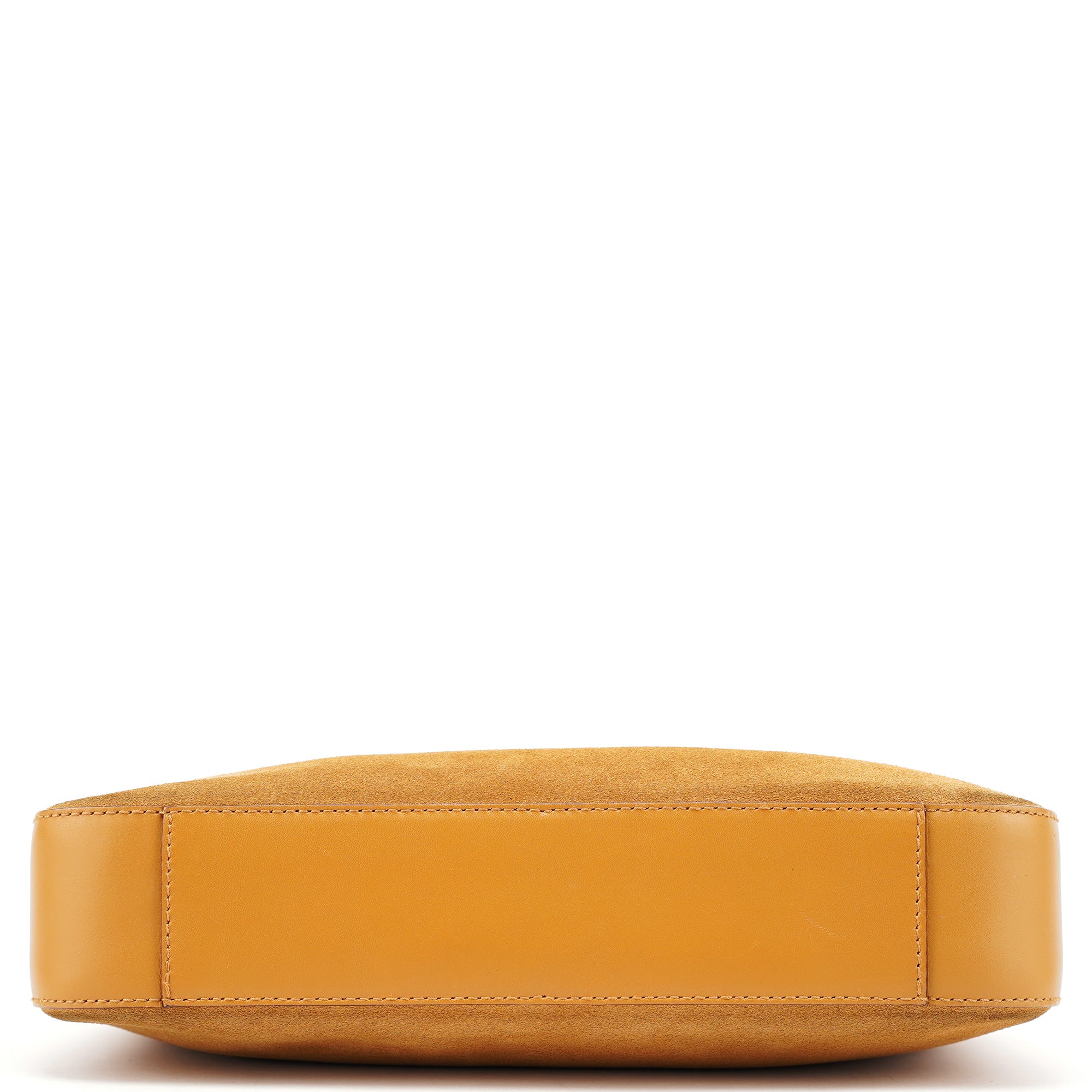001 3812 Light Brown Suede Shoulder Bag
