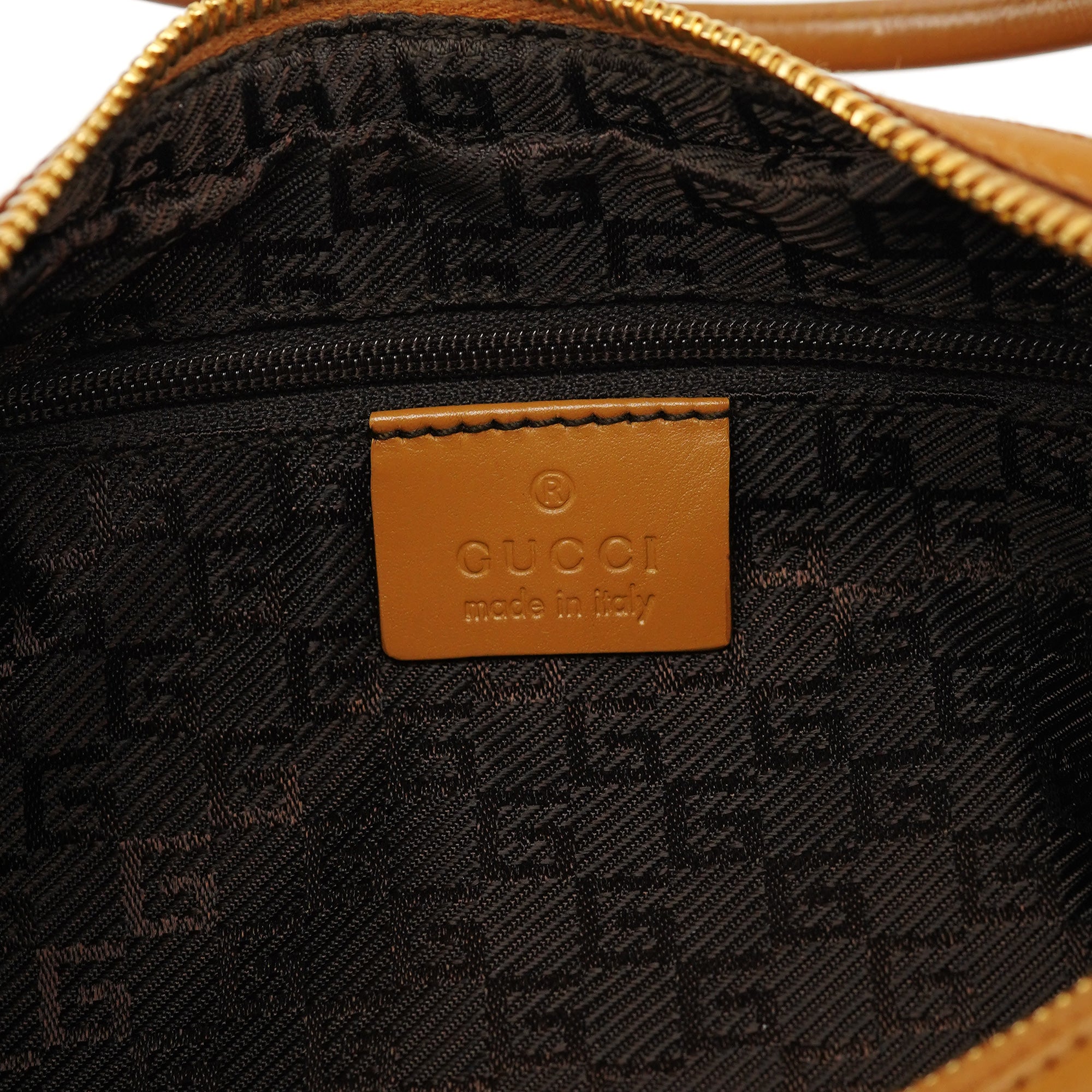 001 3812 Light Brown Suede Shoulder Bag