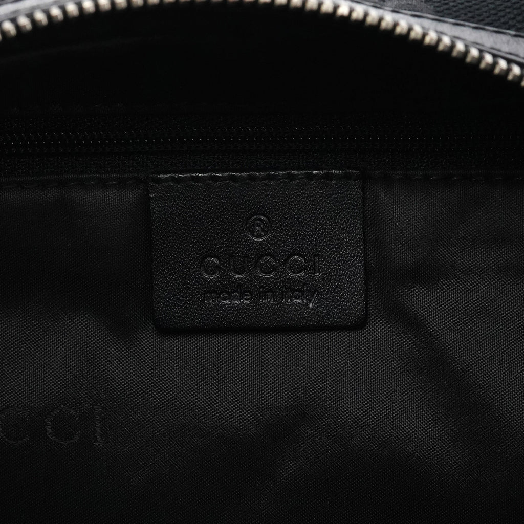 001 3814 Black GG Hobo Shoulder Bag