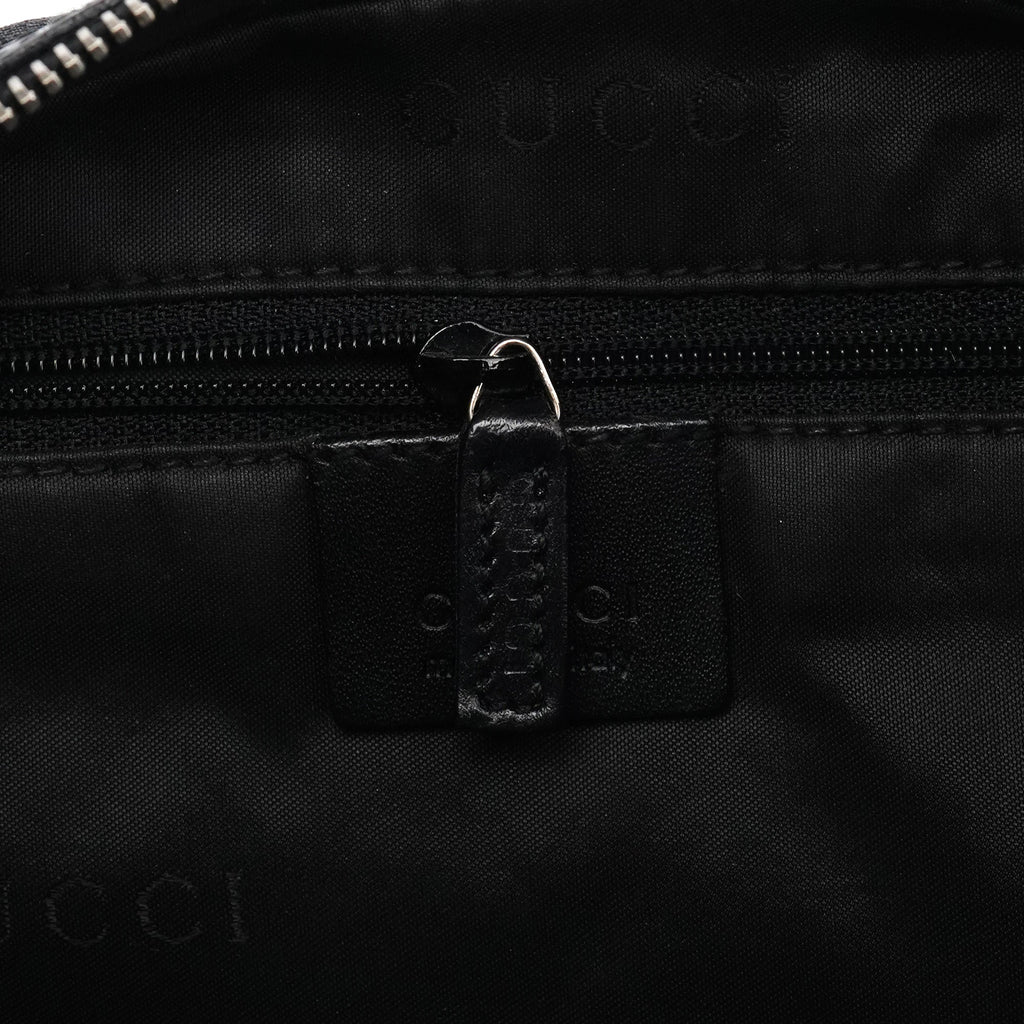 001 3814 Black GG Hobo Shoulder Bag