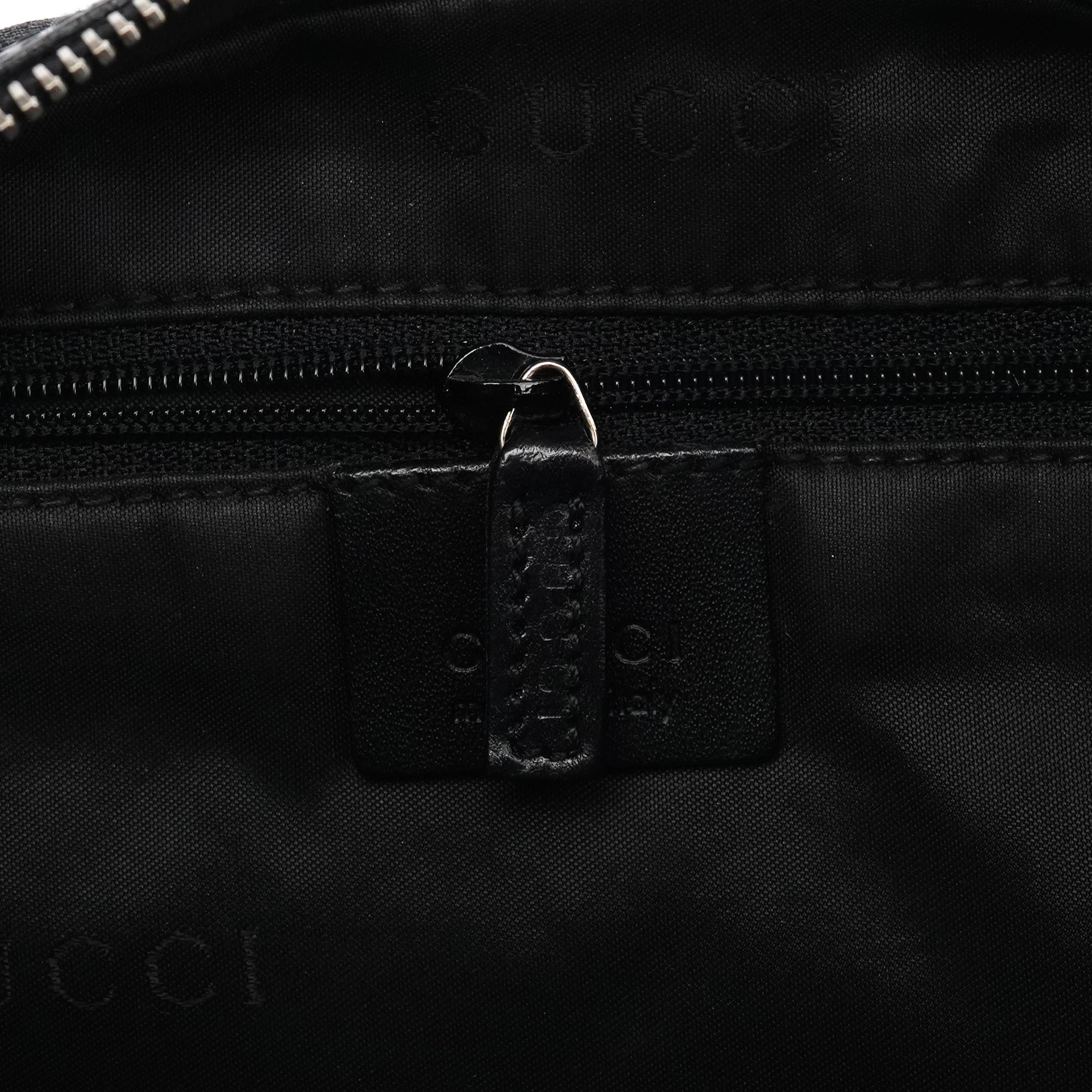 001 3814 Black GG Hobo Shoulder Bag