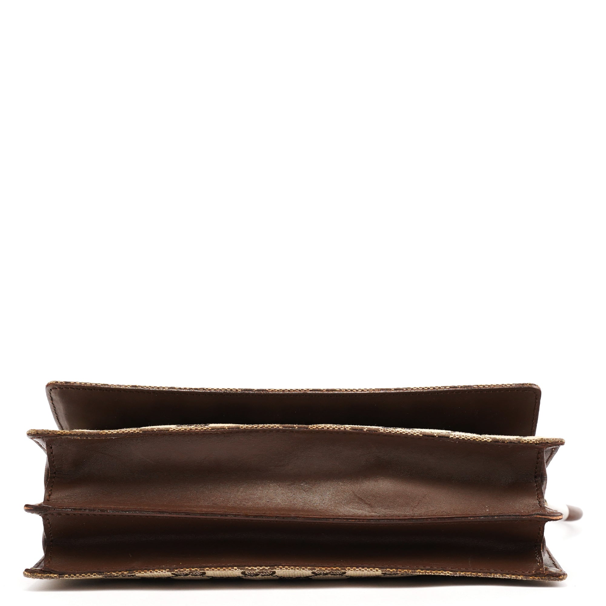 001 3815 Beige Brown GG Shoulder Bag