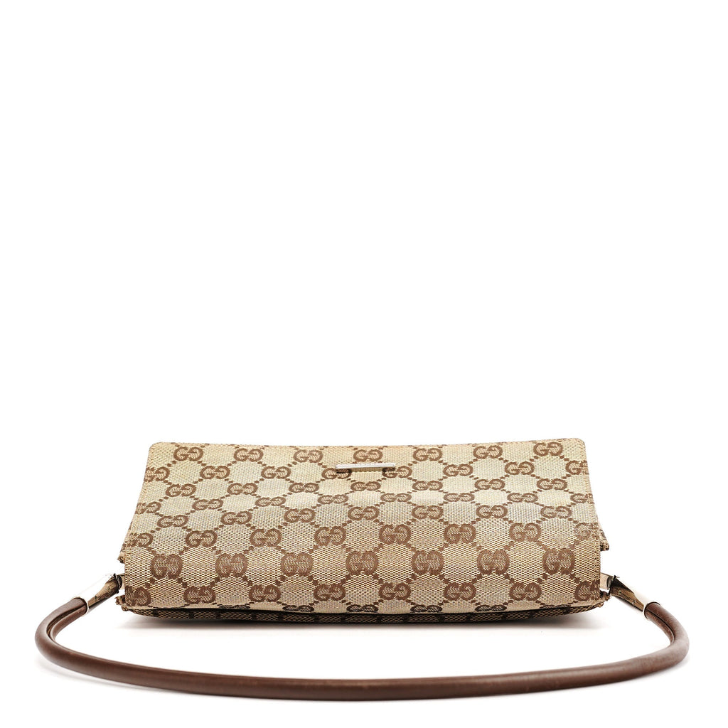 001 3815 Beige Brown GG Shoulder Bag