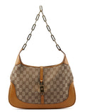 001 4015 Beige GG Jackie Chain Shoulder Bag