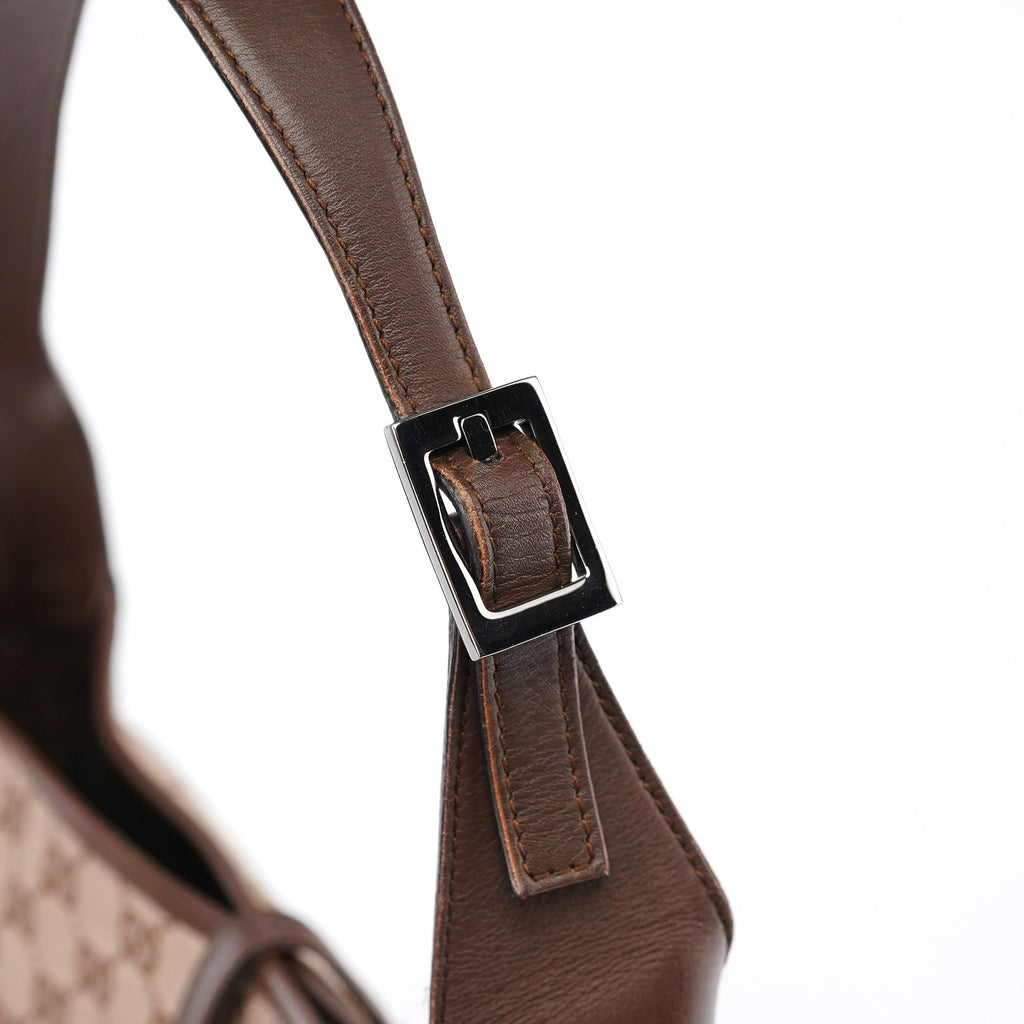 001 4057 Beige Brown GG Jackie Shoulder Bag