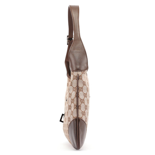 001 4057 Beige Brown GG Jackie Shoulder Bag