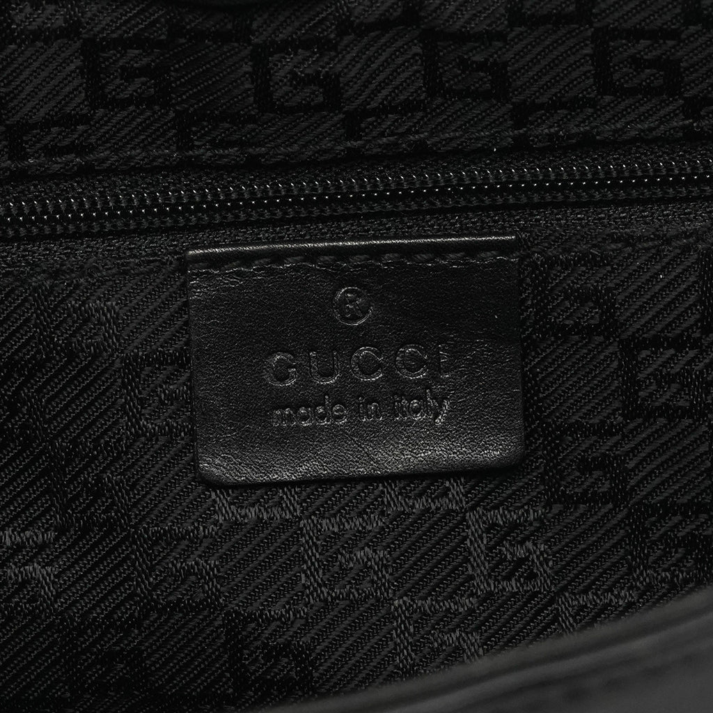 001 4142 Anthracite Canvas Square G Shoulder Bag