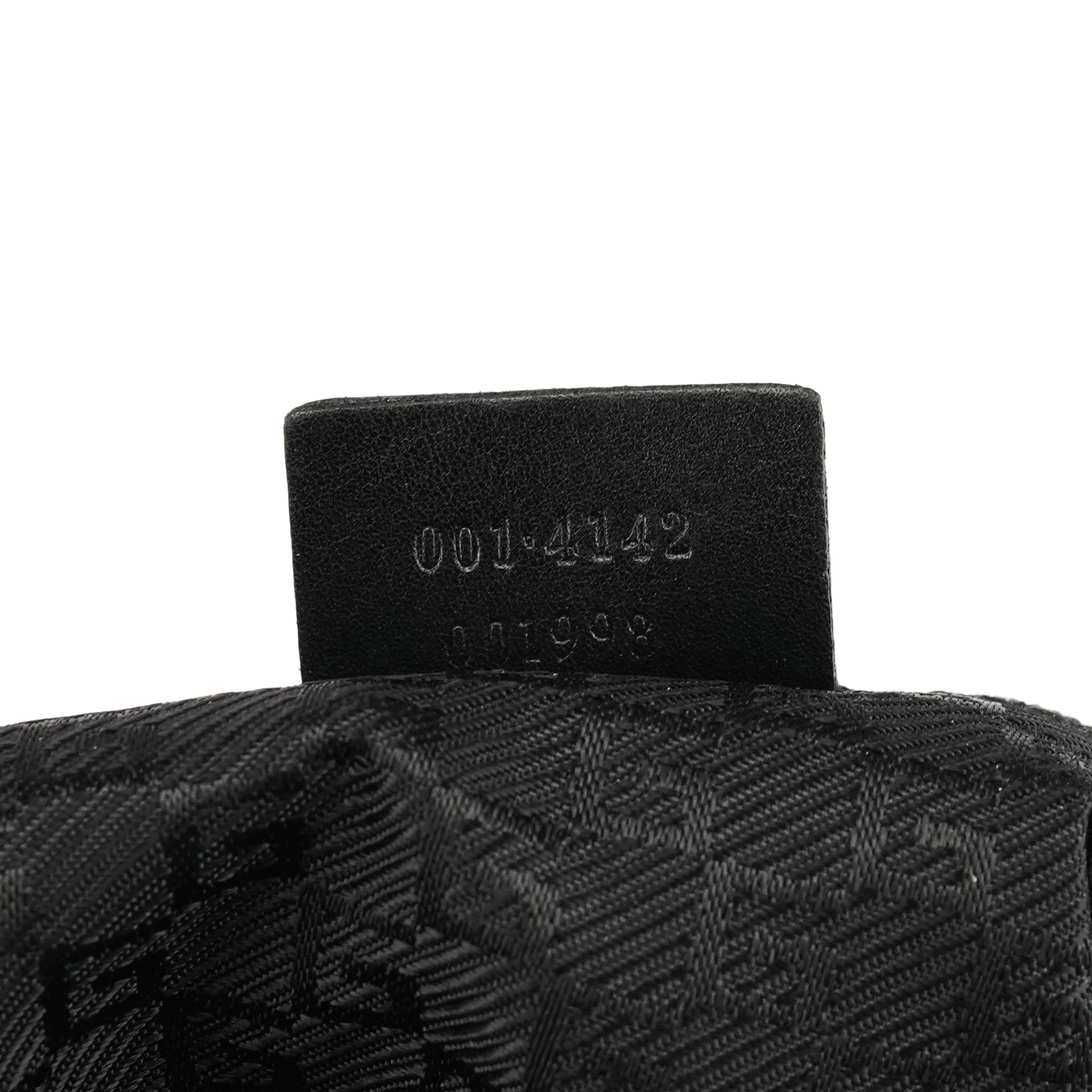 001 4142 Anthracite Canvas Square G Shoulder Bag