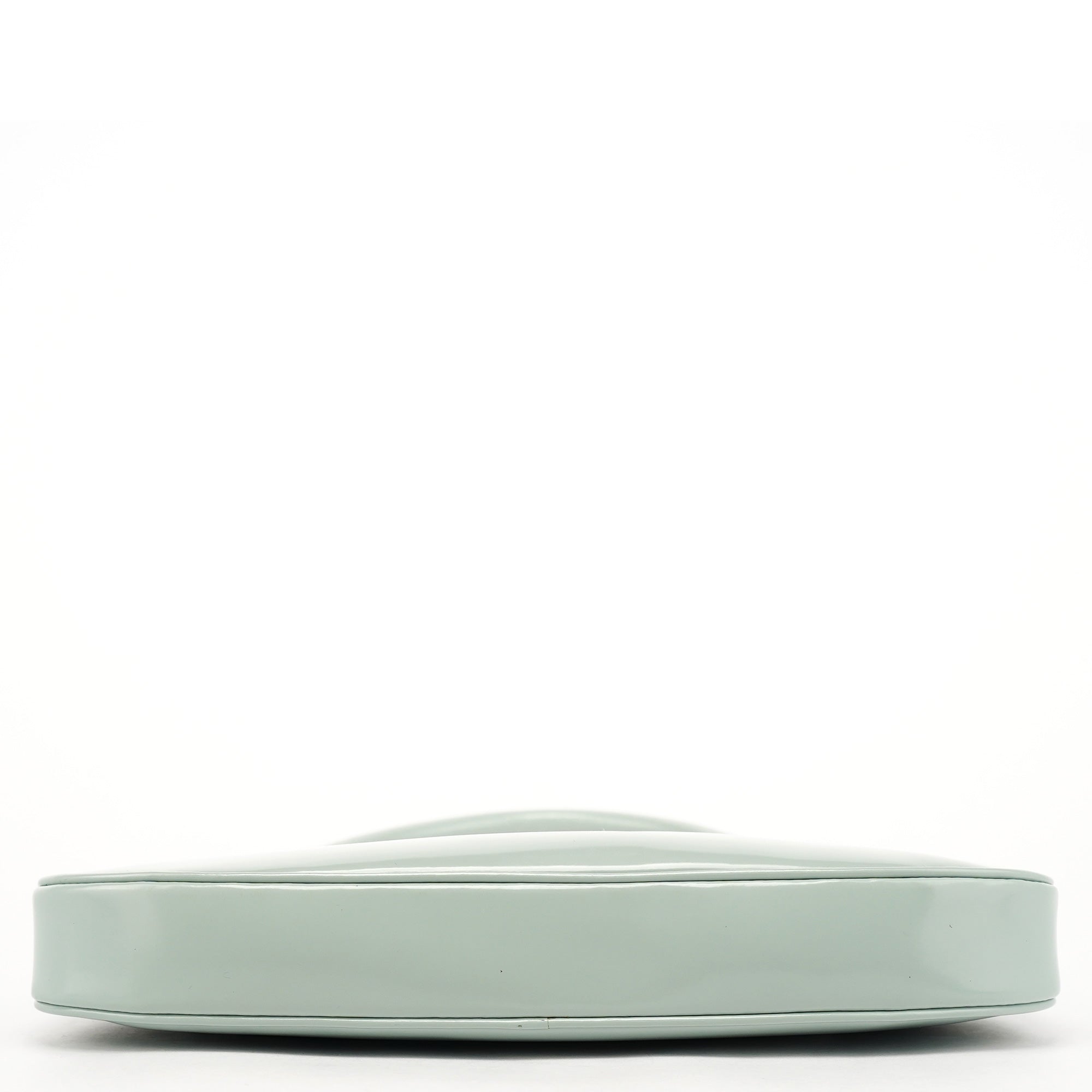 001 4150 Light Blue Patent Jackie Shoulder Bag
