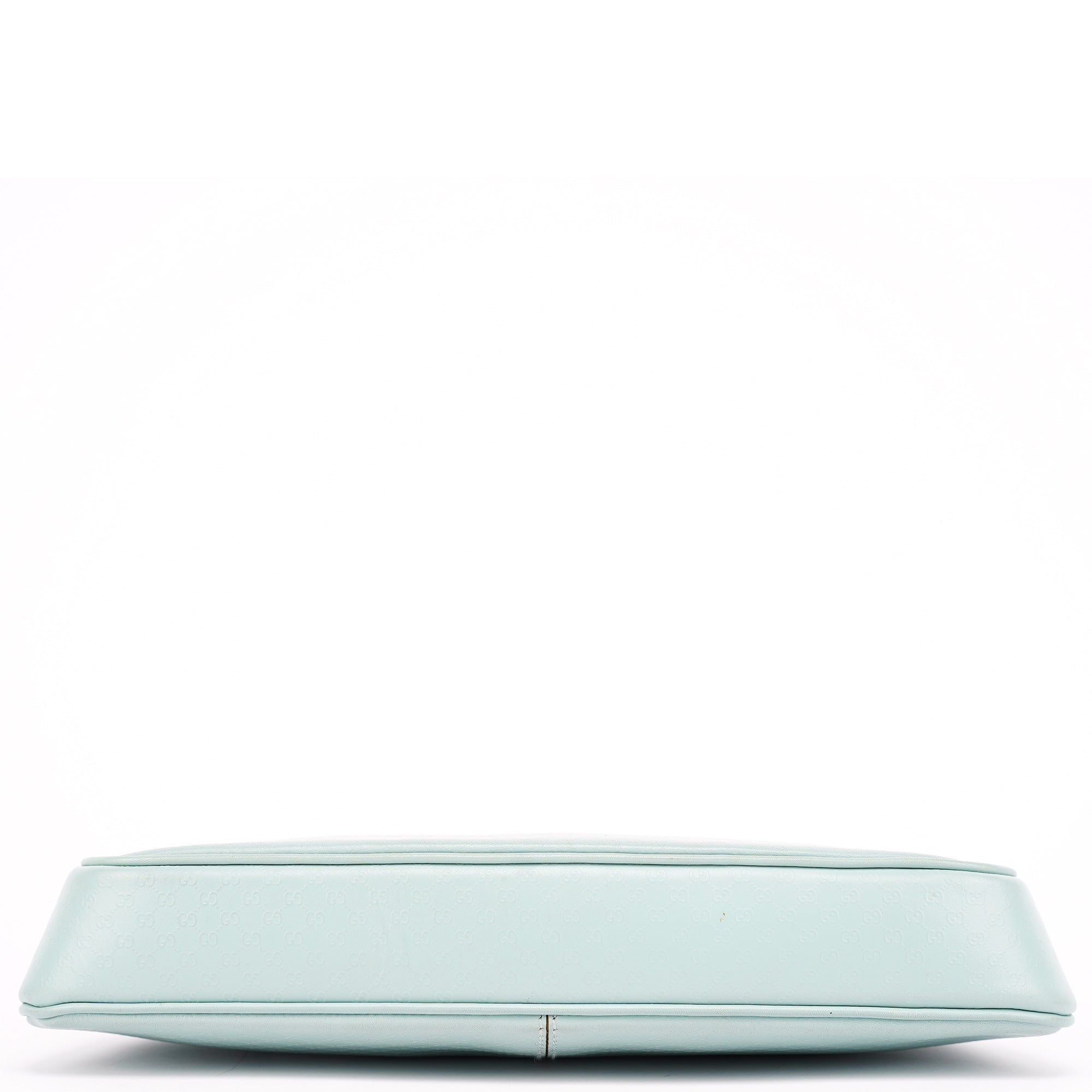 001 4152 Light Blue Micro GG Leather Shoulder Bag