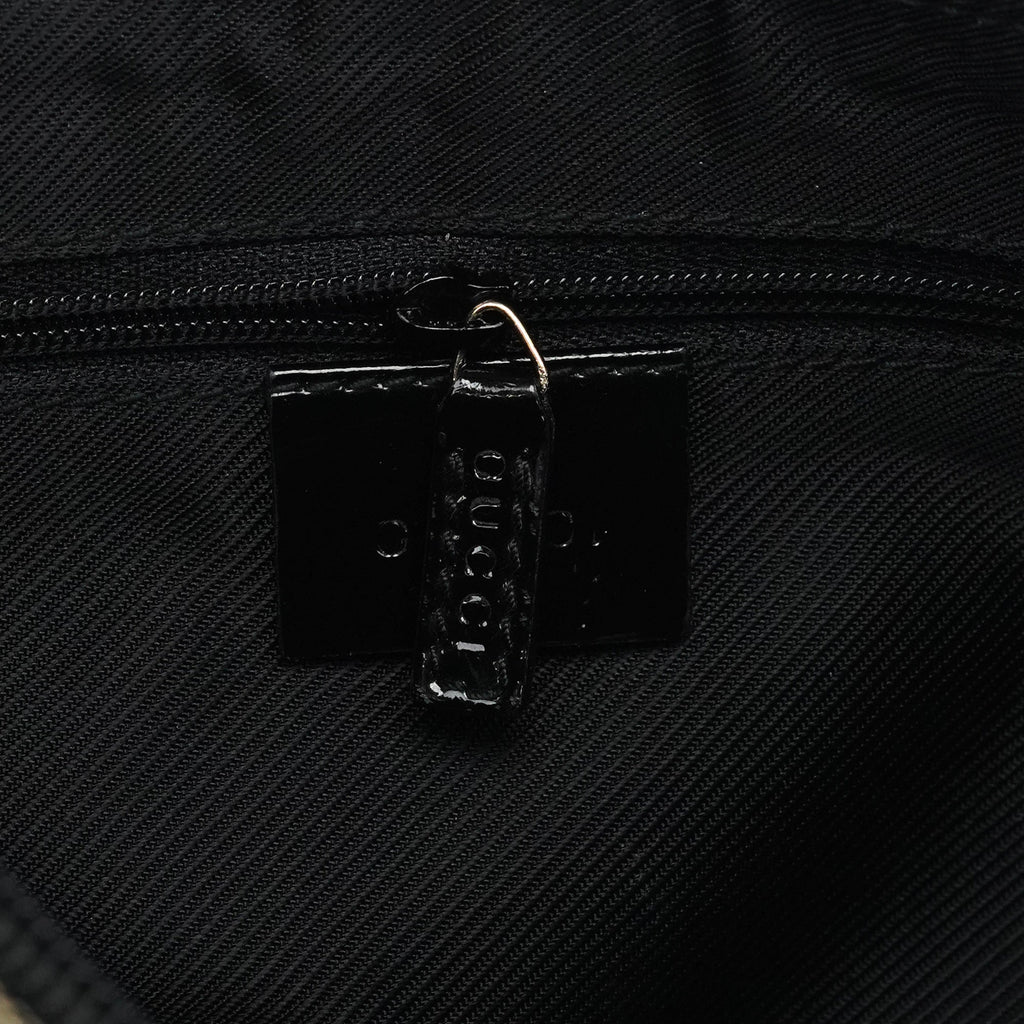 001 4158 Beige Black GG Shoulder Bag