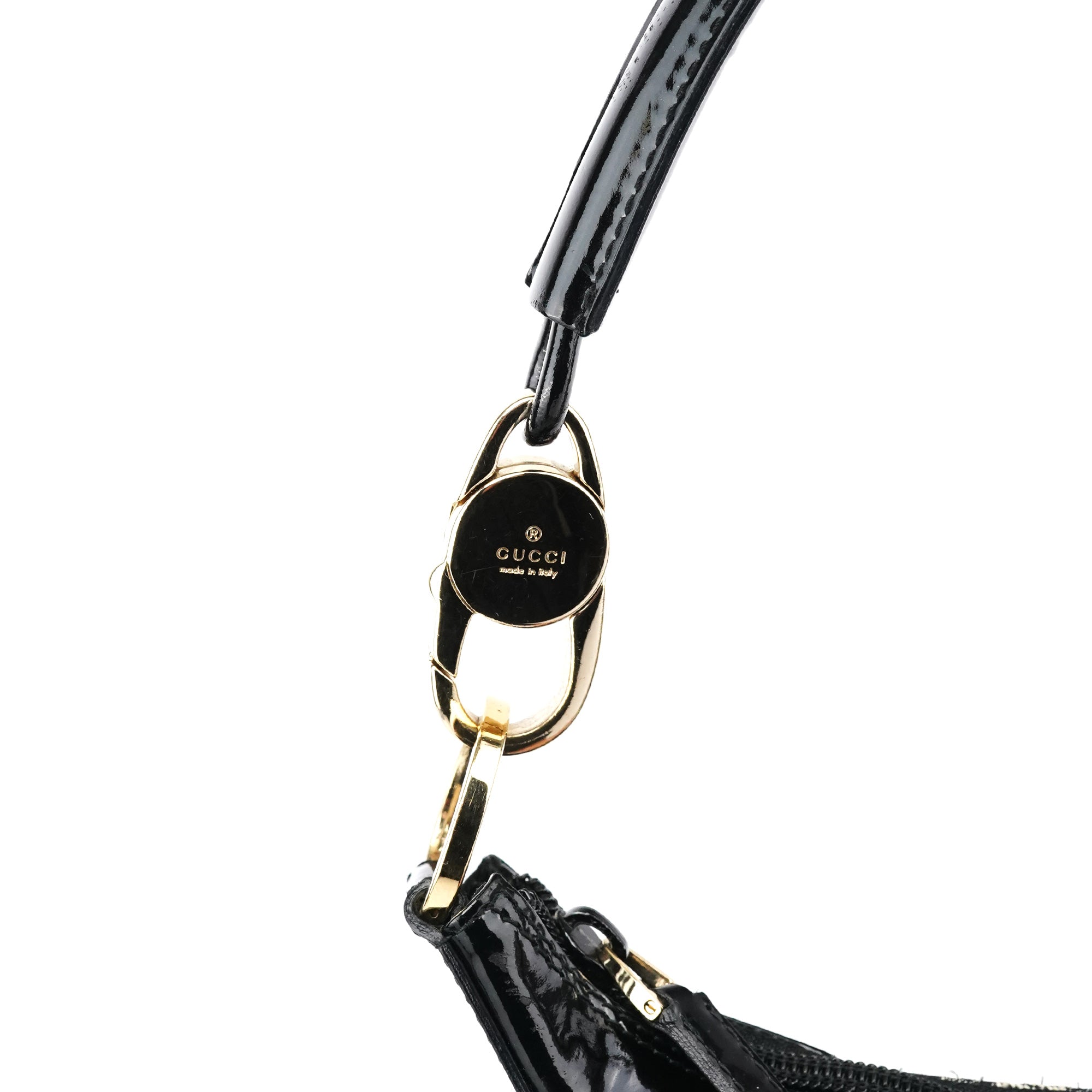 001 4158 Beige Black GG Shoulder Bag