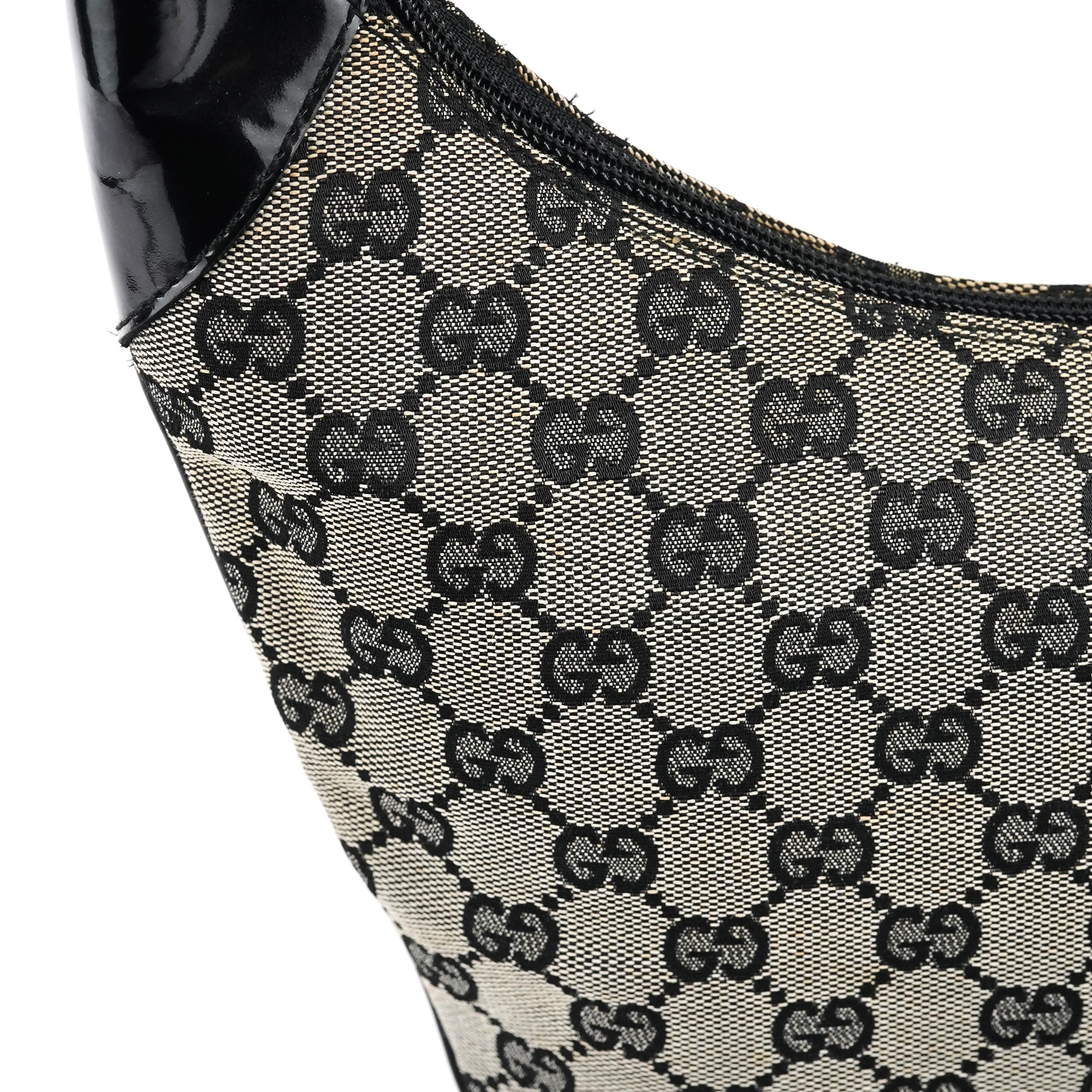 001 4158 Grey GG Shoulder Bag
