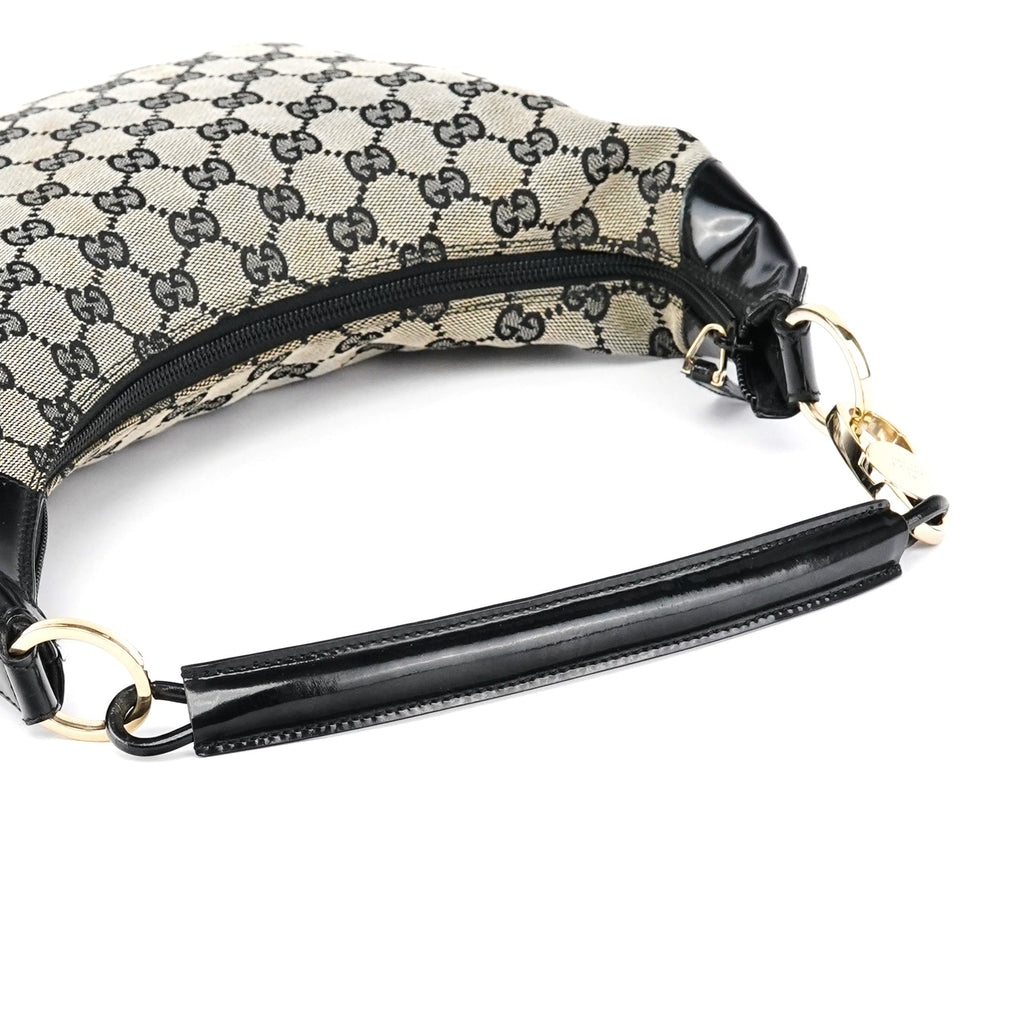 001 4158 Grey GG Shoulder Bag