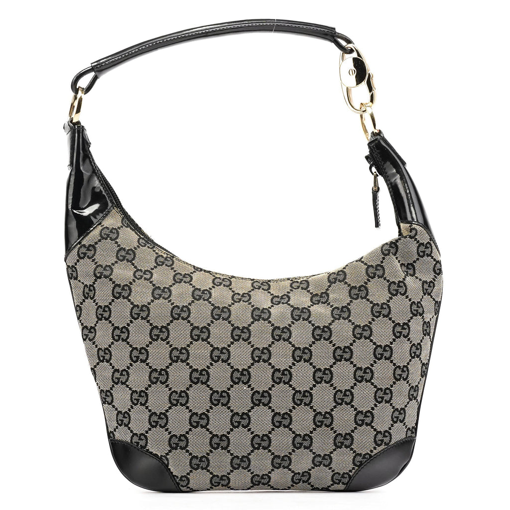 001 4158 Grey GG Shoulder Bag