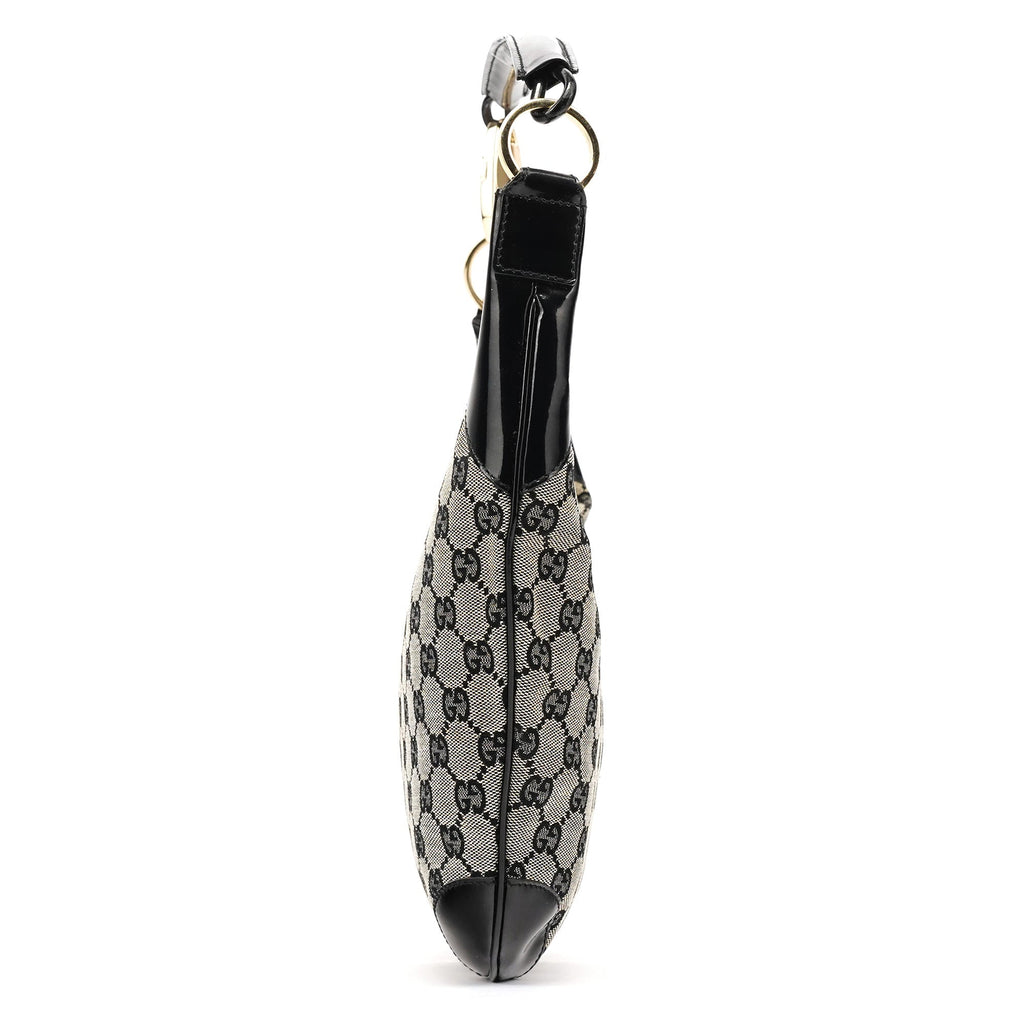 001 4158 Grey GG Shoulder Bag