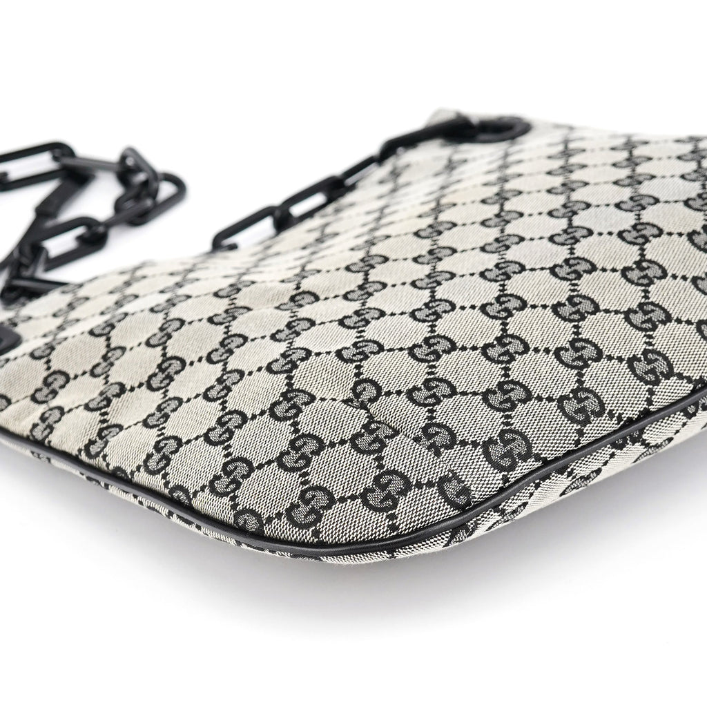 001 4168 Beige GG Chain Shoulder Bag