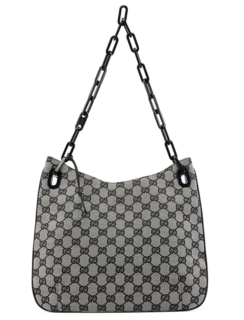 001 4168 Beige GG Plastic Chain Shoulder Bag