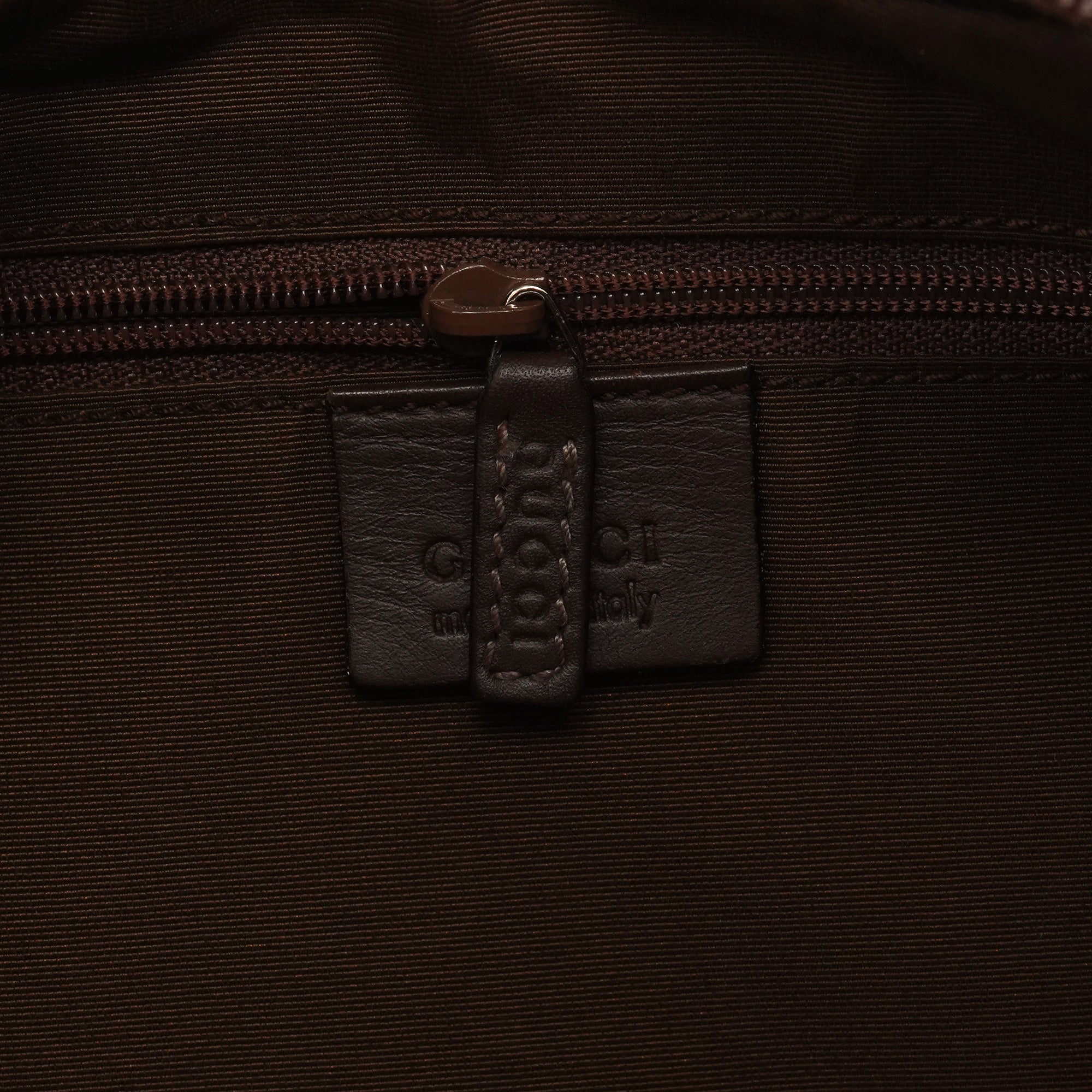 001 4204 Beige Brown GG Shoulder Bag