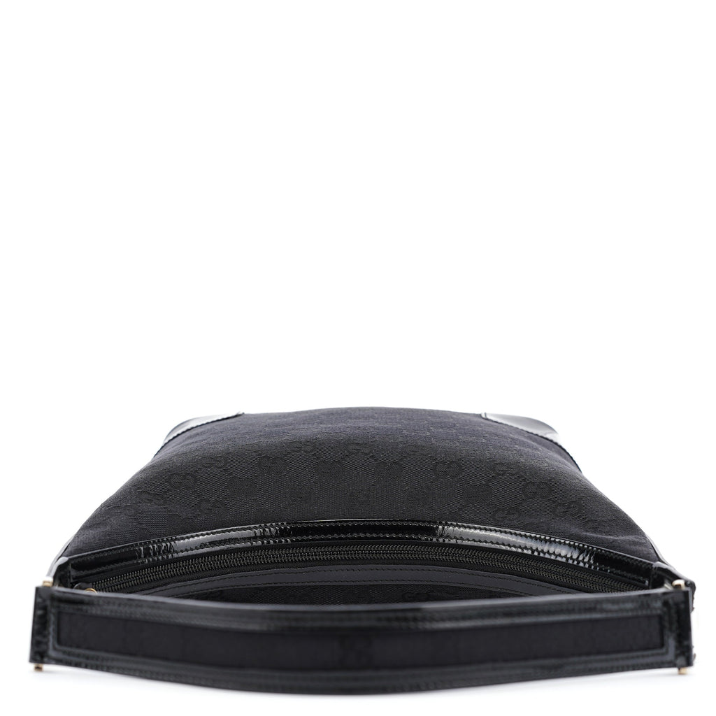 001 4204 Black GG Shoulder Bag