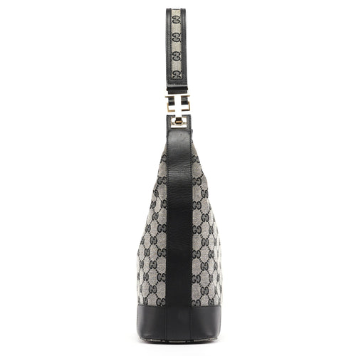 001 4204 Grey GG Shoulder Bag