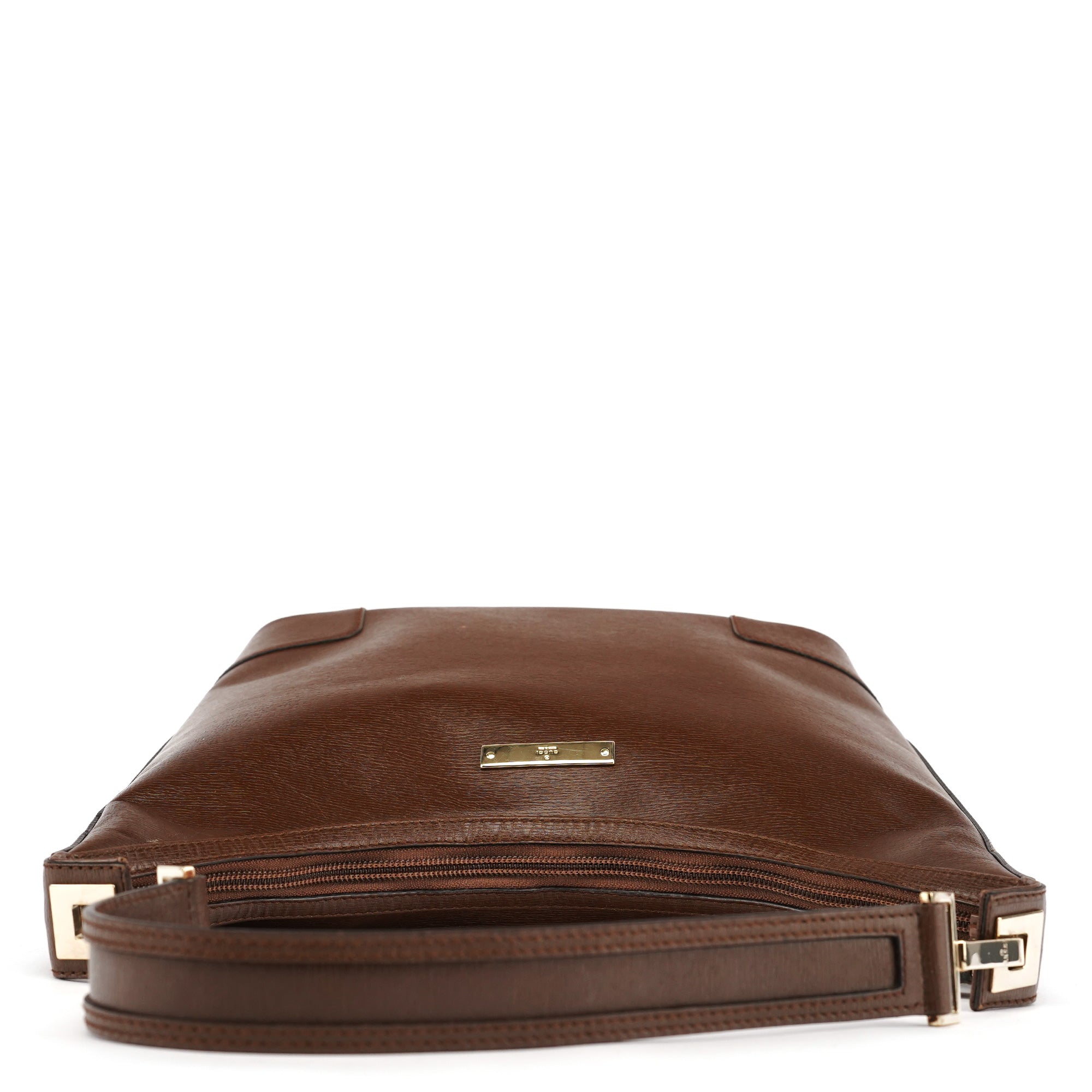 001 4204 Light Brown Leather Shoulder Bag