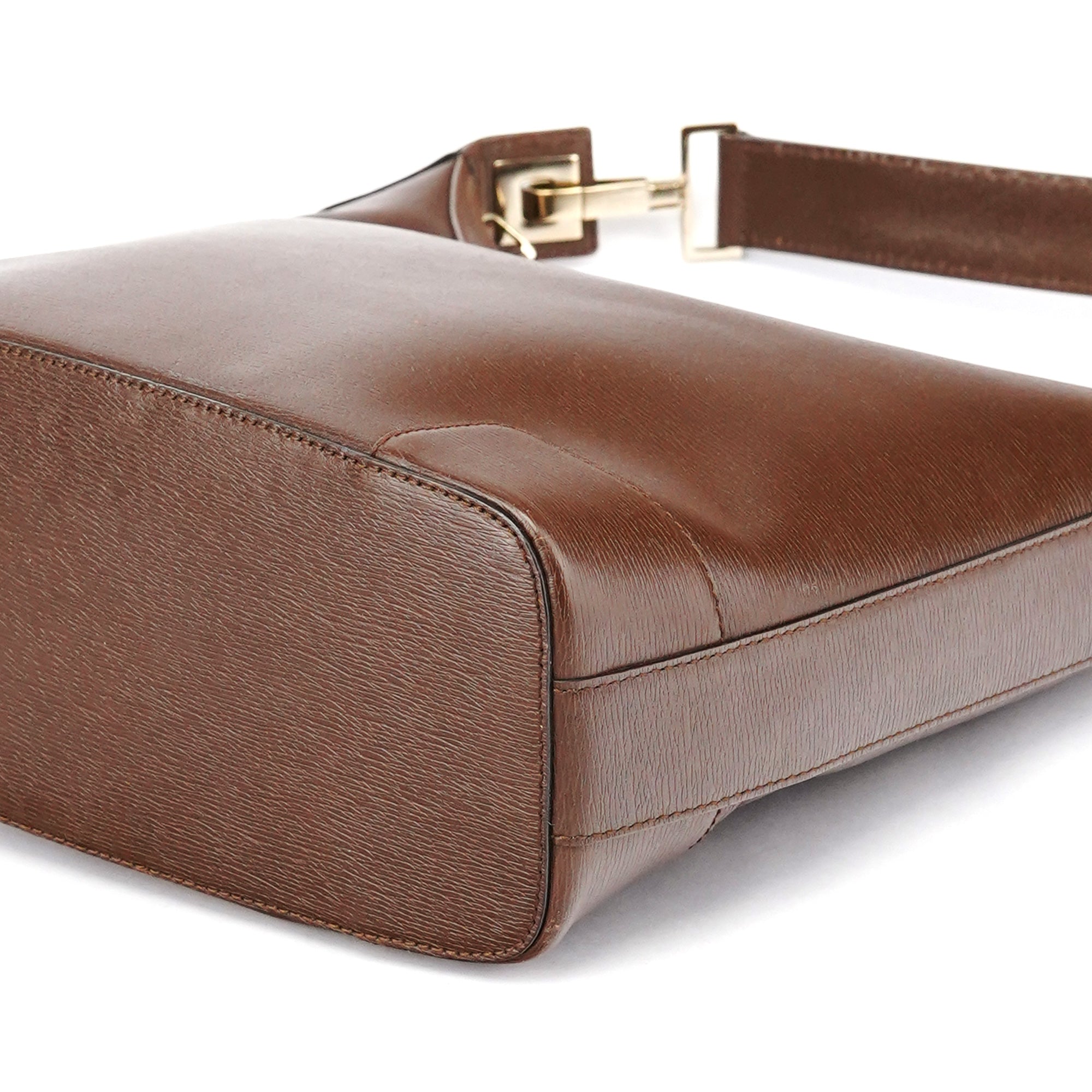 001 4204 Light Brown Leather Shoulder Bag