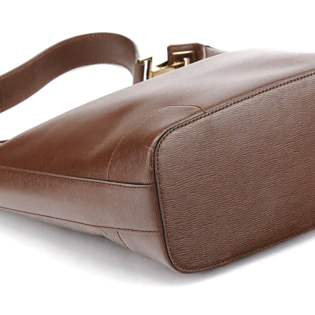 001 4204 Light Brown Leather Shoulder Bag