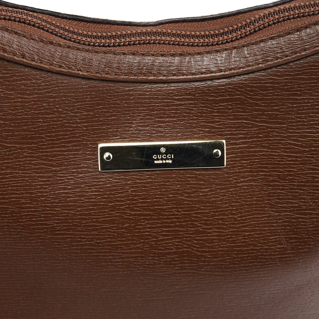 001 4204 Light Brown Leather Shoulder Bag
