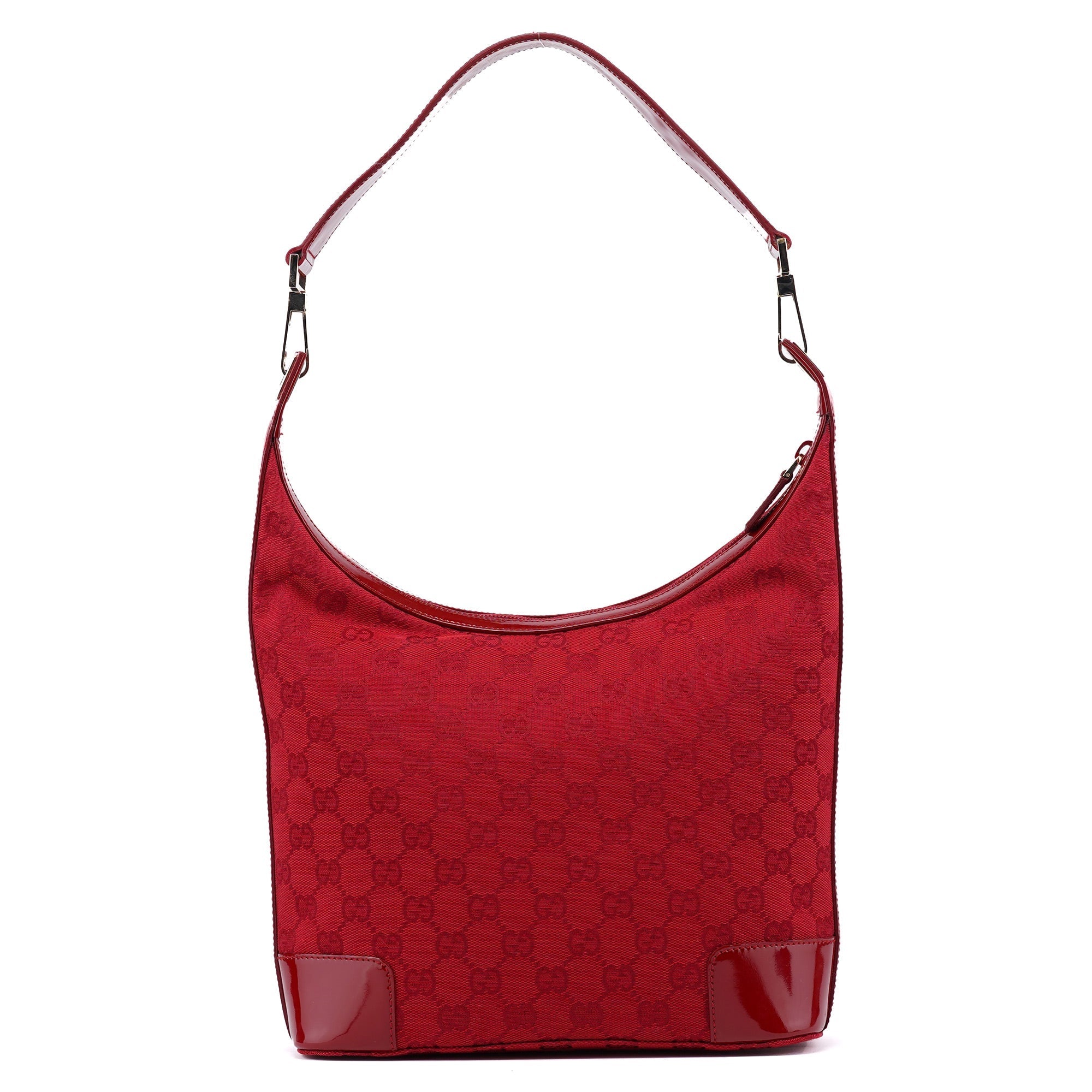 001 4204 Red GG Hobo Shoulder Bag