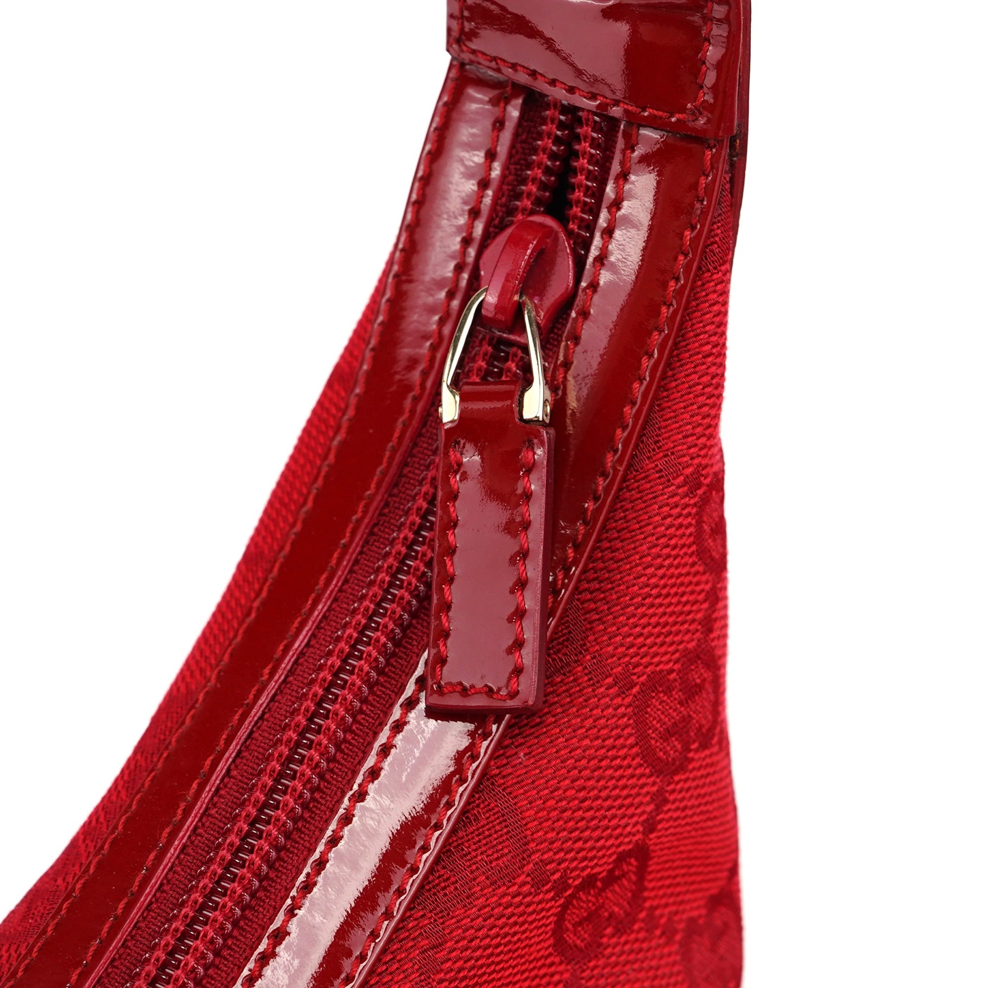 001 4204 Red GG Hobo Shoulder Bag