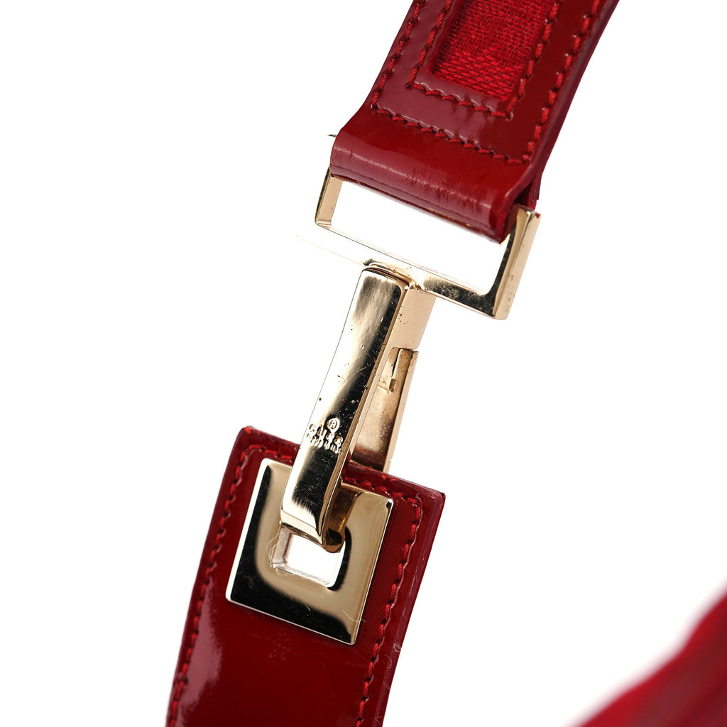 001 4204 Red GG Hobo Shoulder Bag