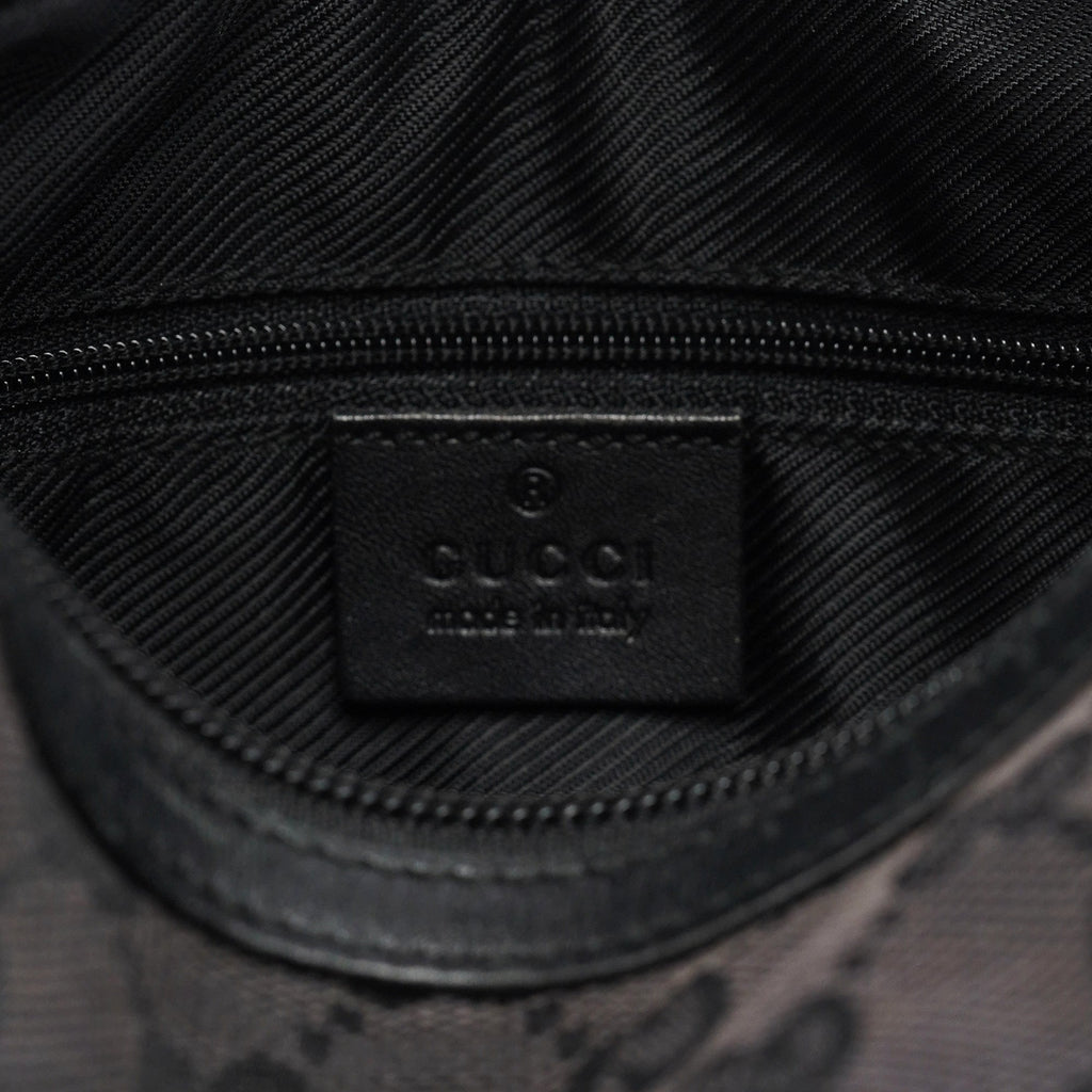 001 4206 Anthracite GG Leather Shoulder Bag