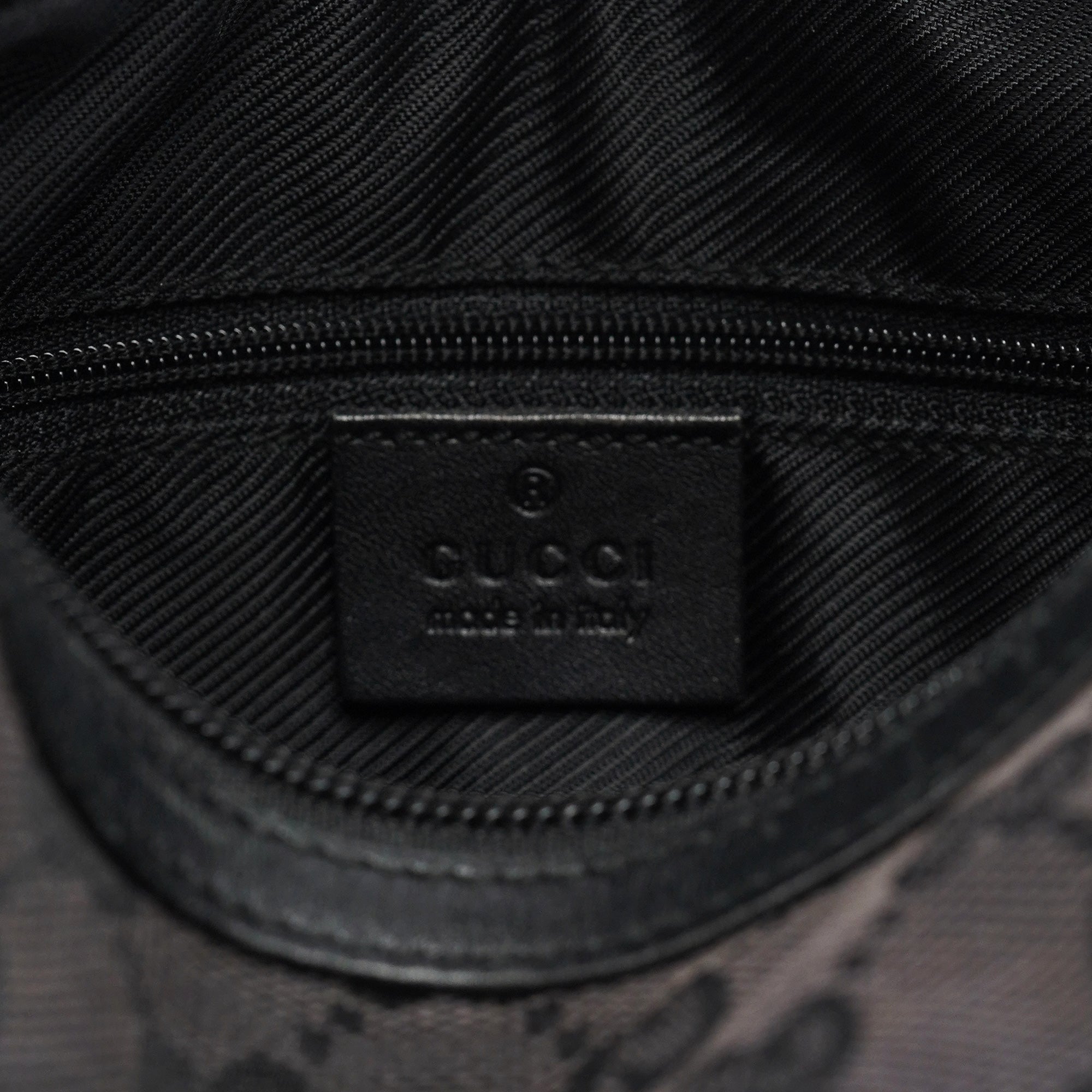 001 4206 Anthracite GG Leather Shoulder Bag