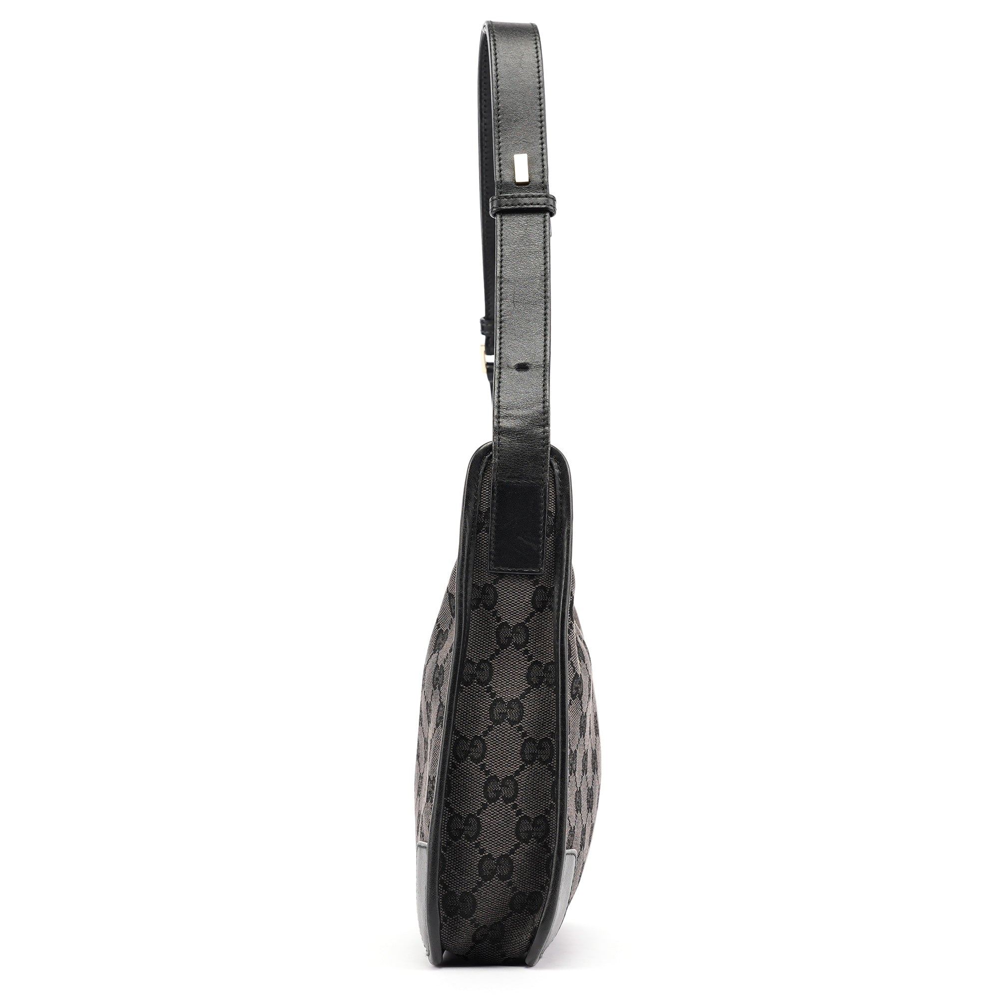 001 4206 Anthracite GG Leather Shoulder Bag