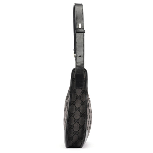 001 4206 Anthracite GG Leather Shoulder Bag
