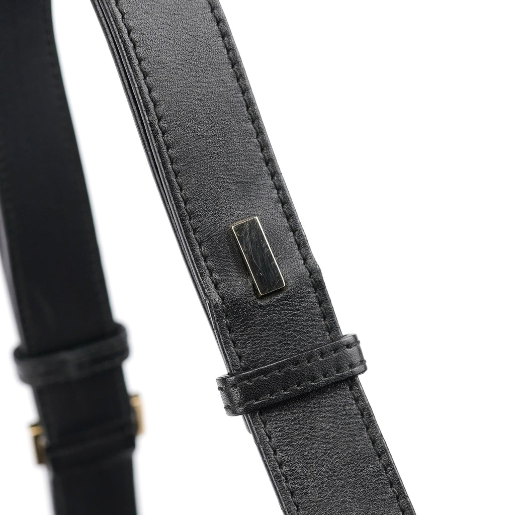 001 4206 Anthracite GG Leather Shoulder Bag
