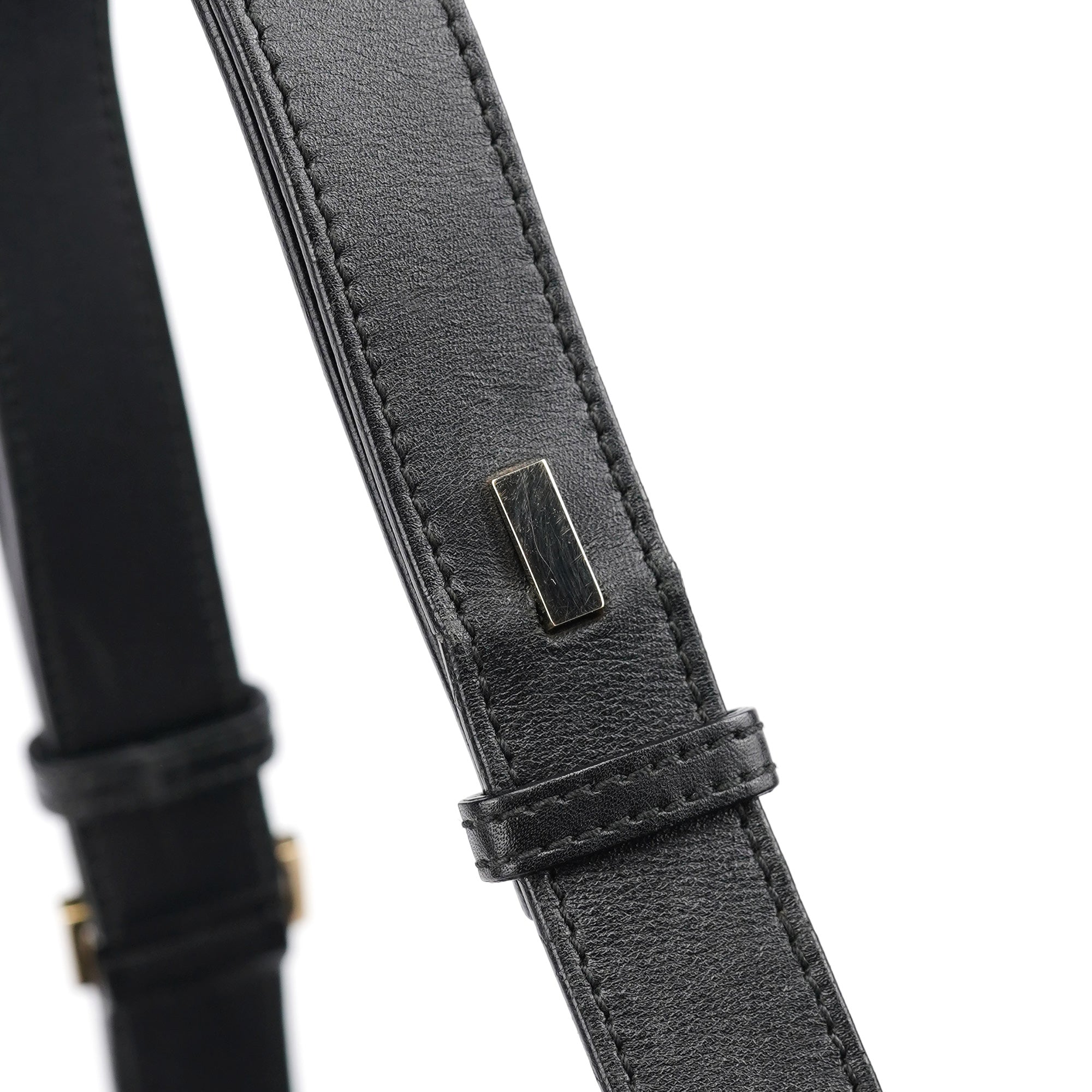 001 4206 Anthracite GG Leather Shoulder Bag
