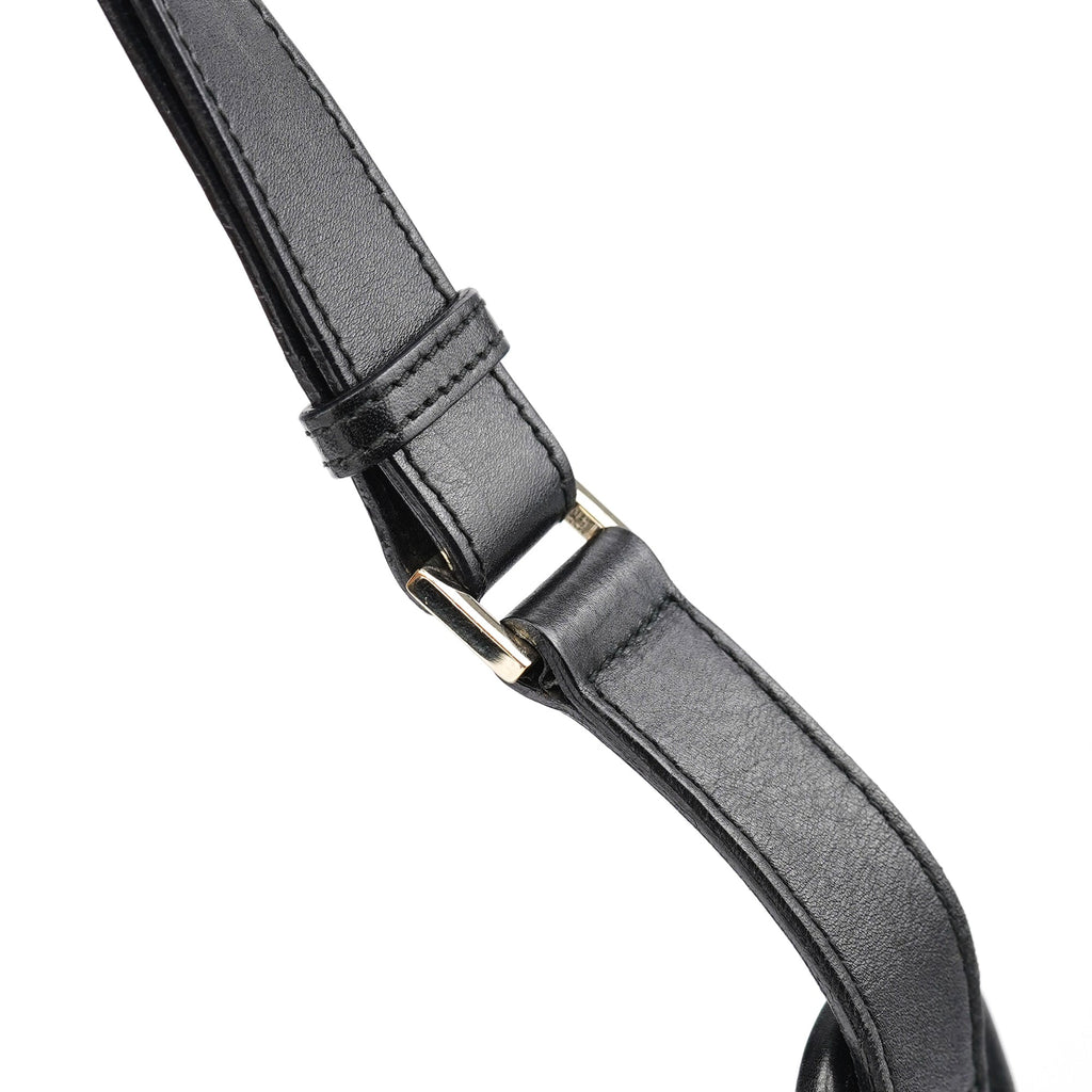 001 4206 Anthracite GG Leather Shoulder Bag