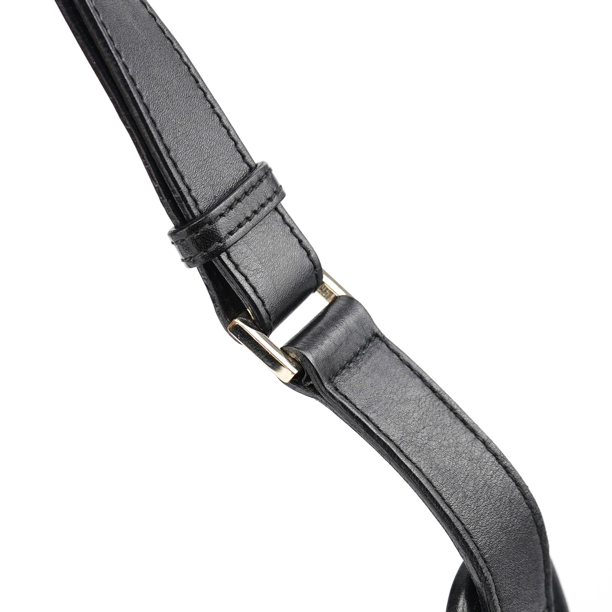 001 4206 Anthracite GG Leather Shoulder Bag