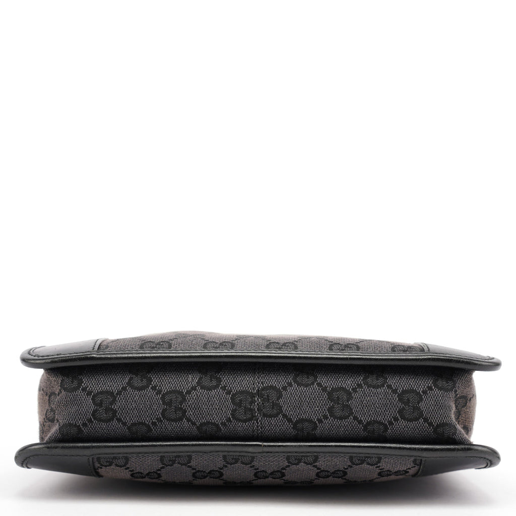 001 4206 Anthracite GG Leather Shoulder Bag