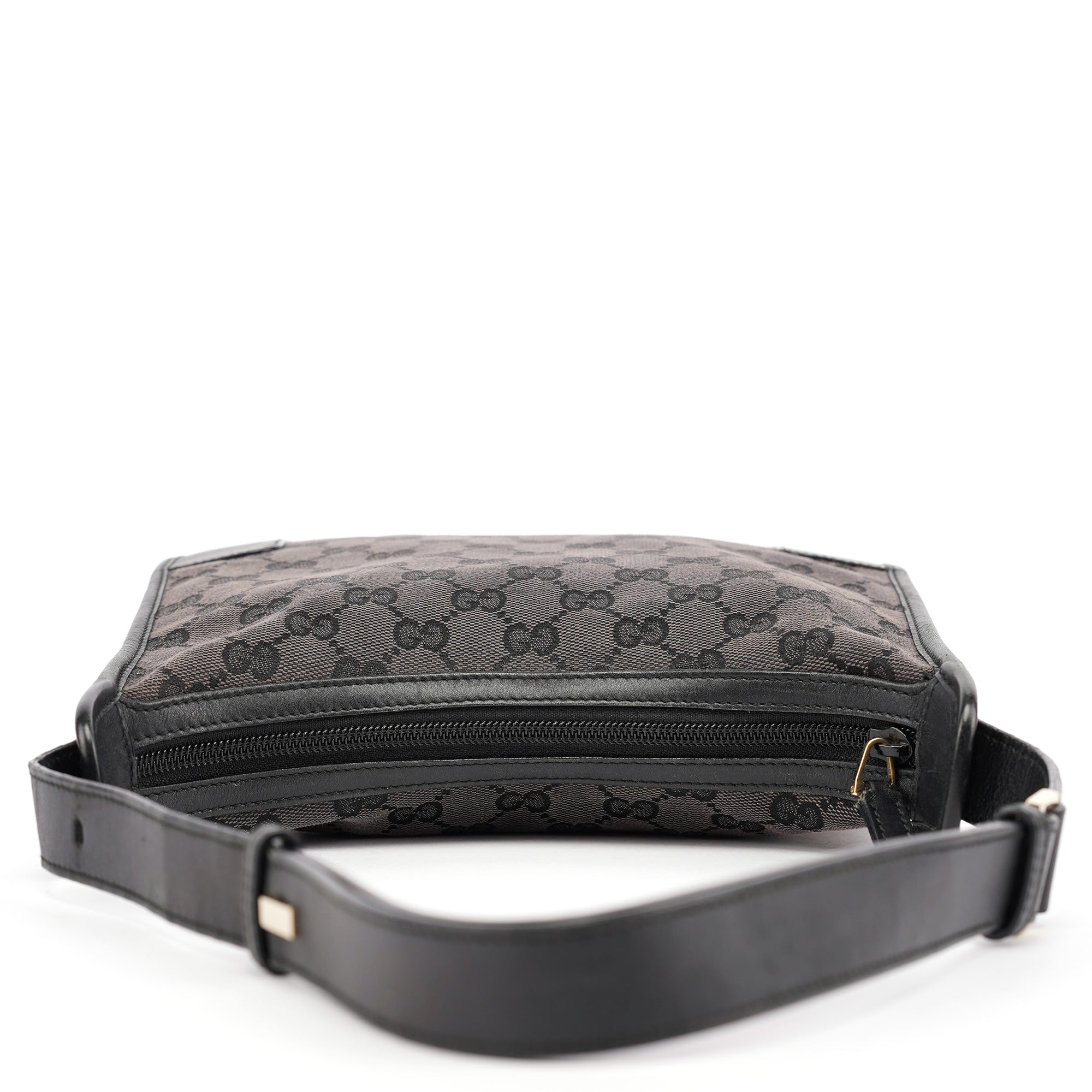 001 4206 Anthracite GG Leather Shoulder Bag