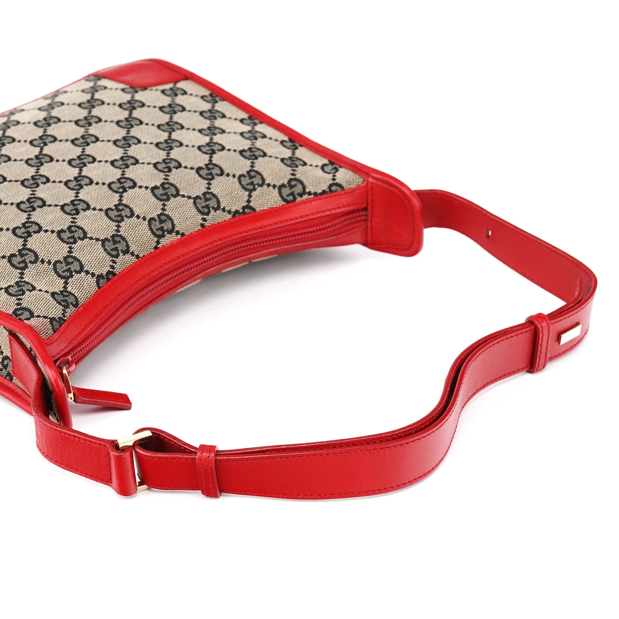 001 4206 Beige Red GG Shoulder Bag