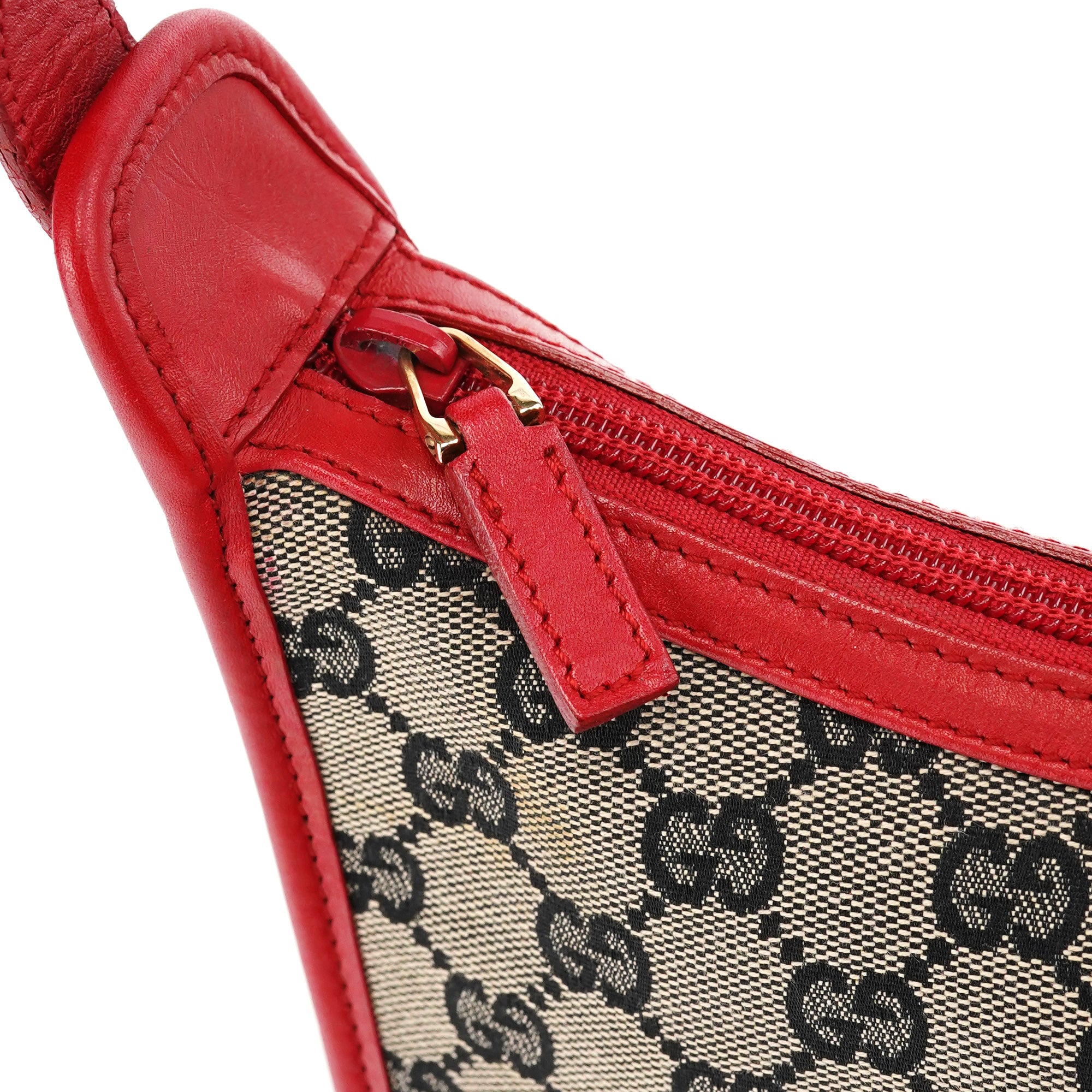 001 4206 Beige Red GG Shoulder Bag